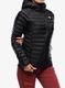 Ženska puhovka Black Diamond Approach Down Hoody - black/black