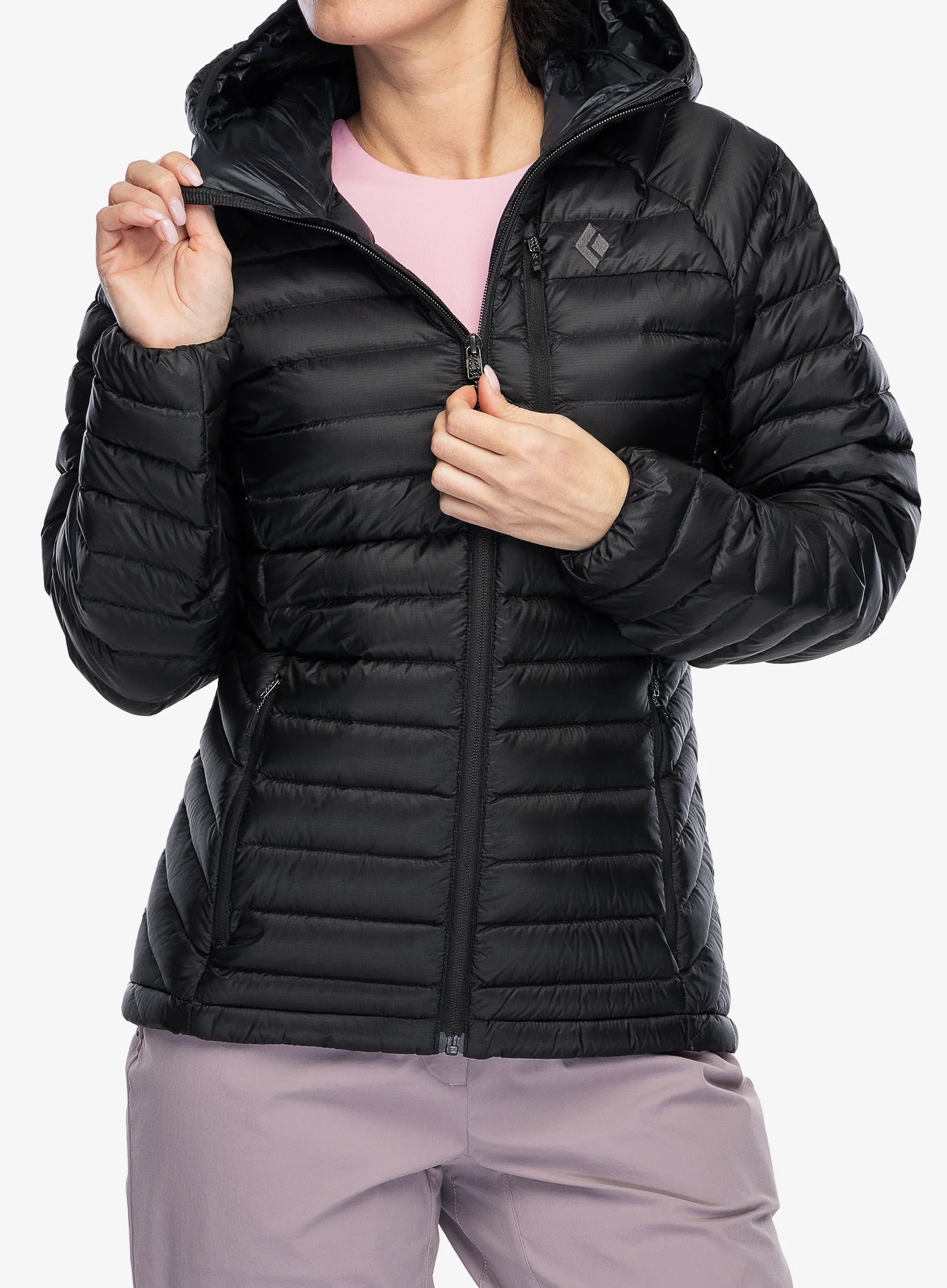 Ženska puhovka Black Diamond Approach Down Hoody - blck