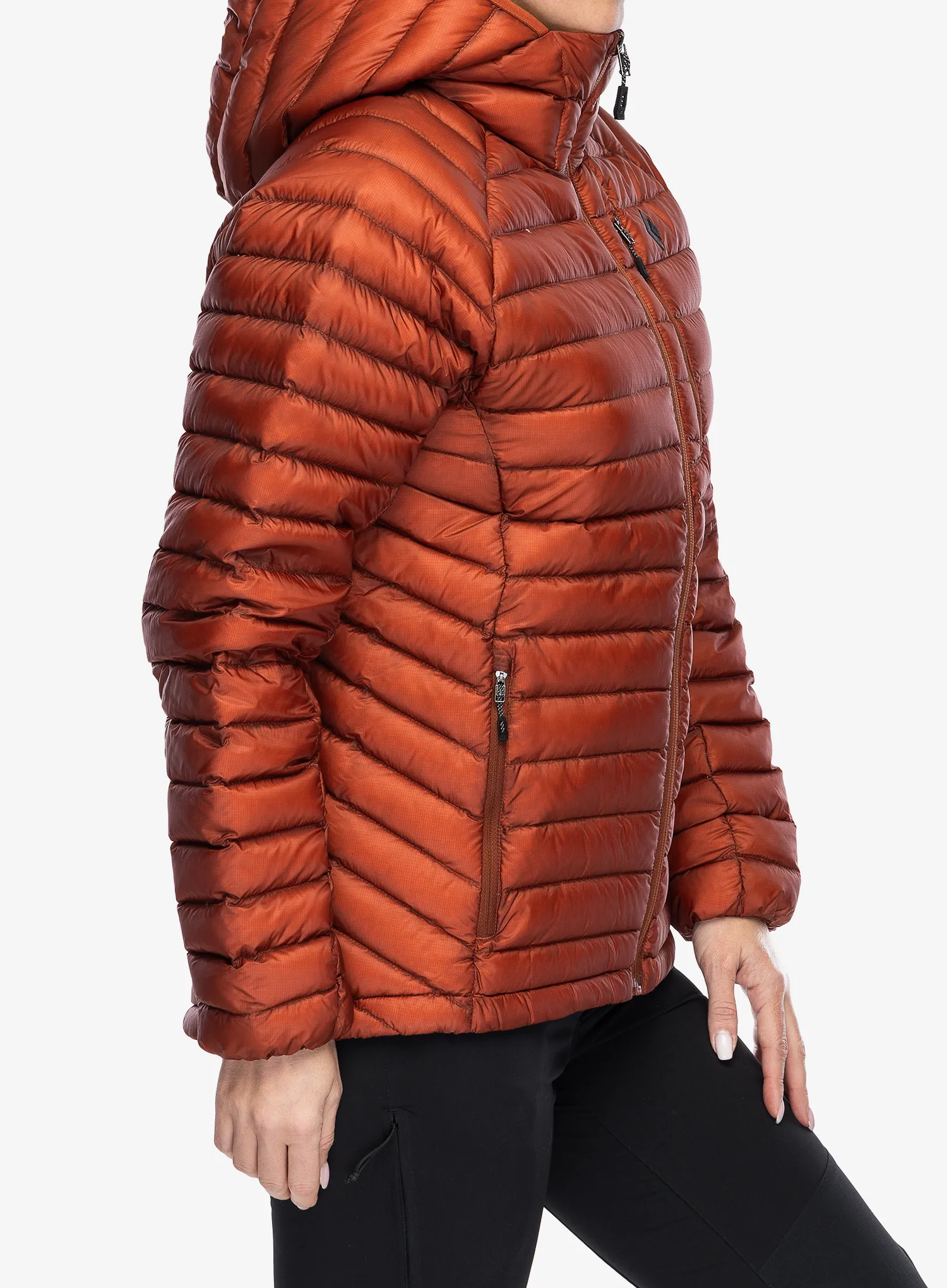 Ženska puhovka Black Diamond Approach Down Hoody - burnt sienna