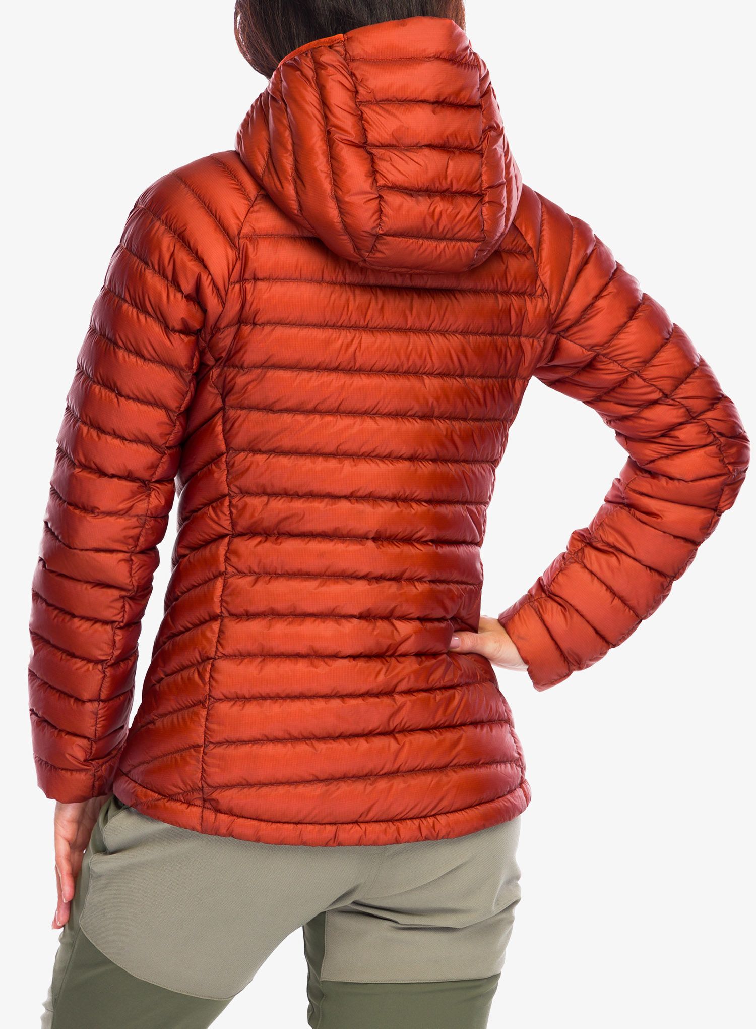 Ženska puhovka Black Diamond Approach Down Hoody - burnt sienna