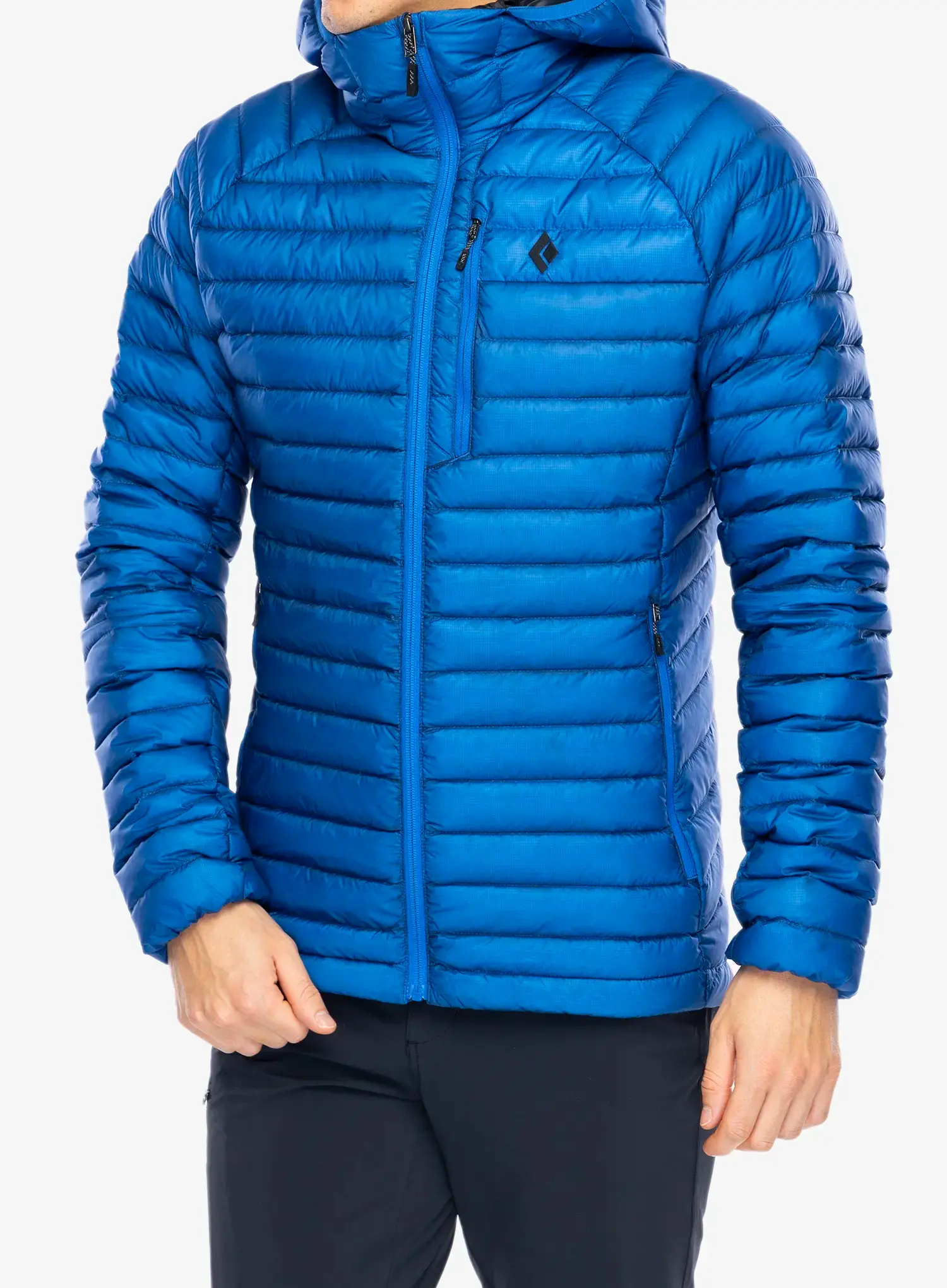 Puhovka Black Diamond Approach Down Hoody - drifter blue