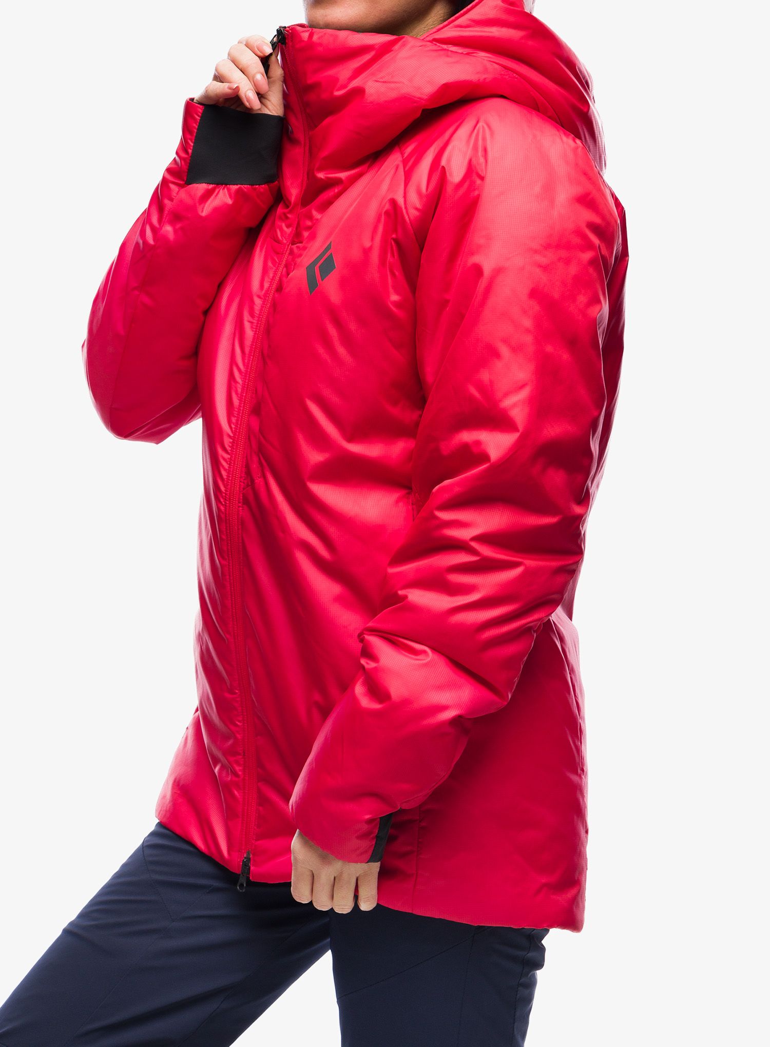 Sintetična jakna Black Diamond Belay Parka - coral red
