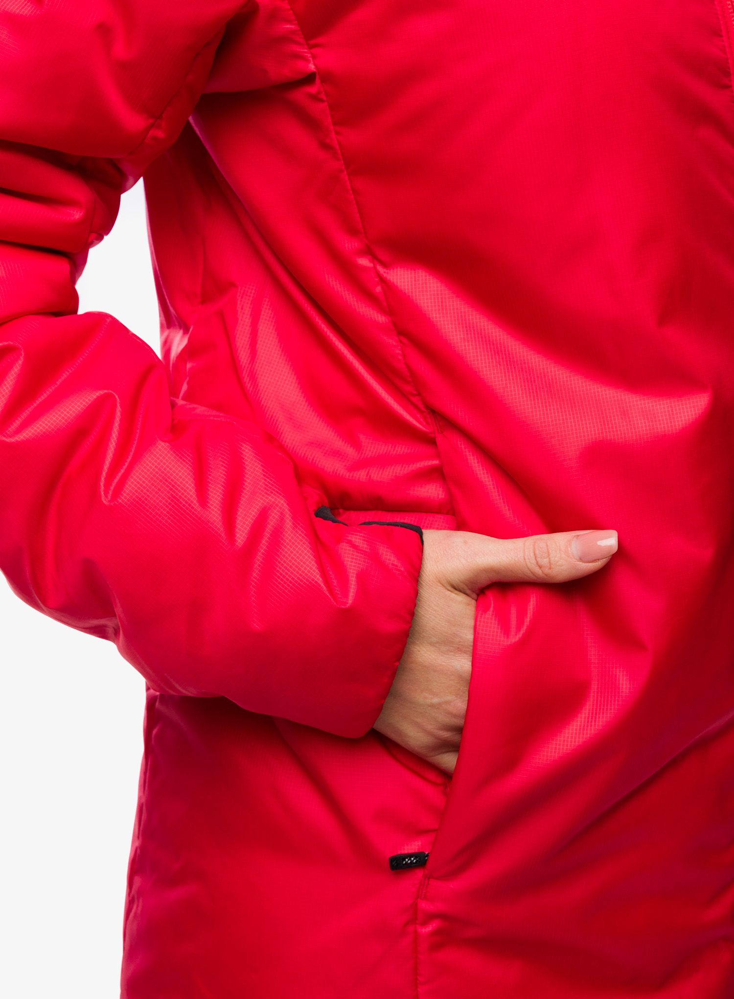 Sintetična jakna Black Diamond Belay Parka - coral red