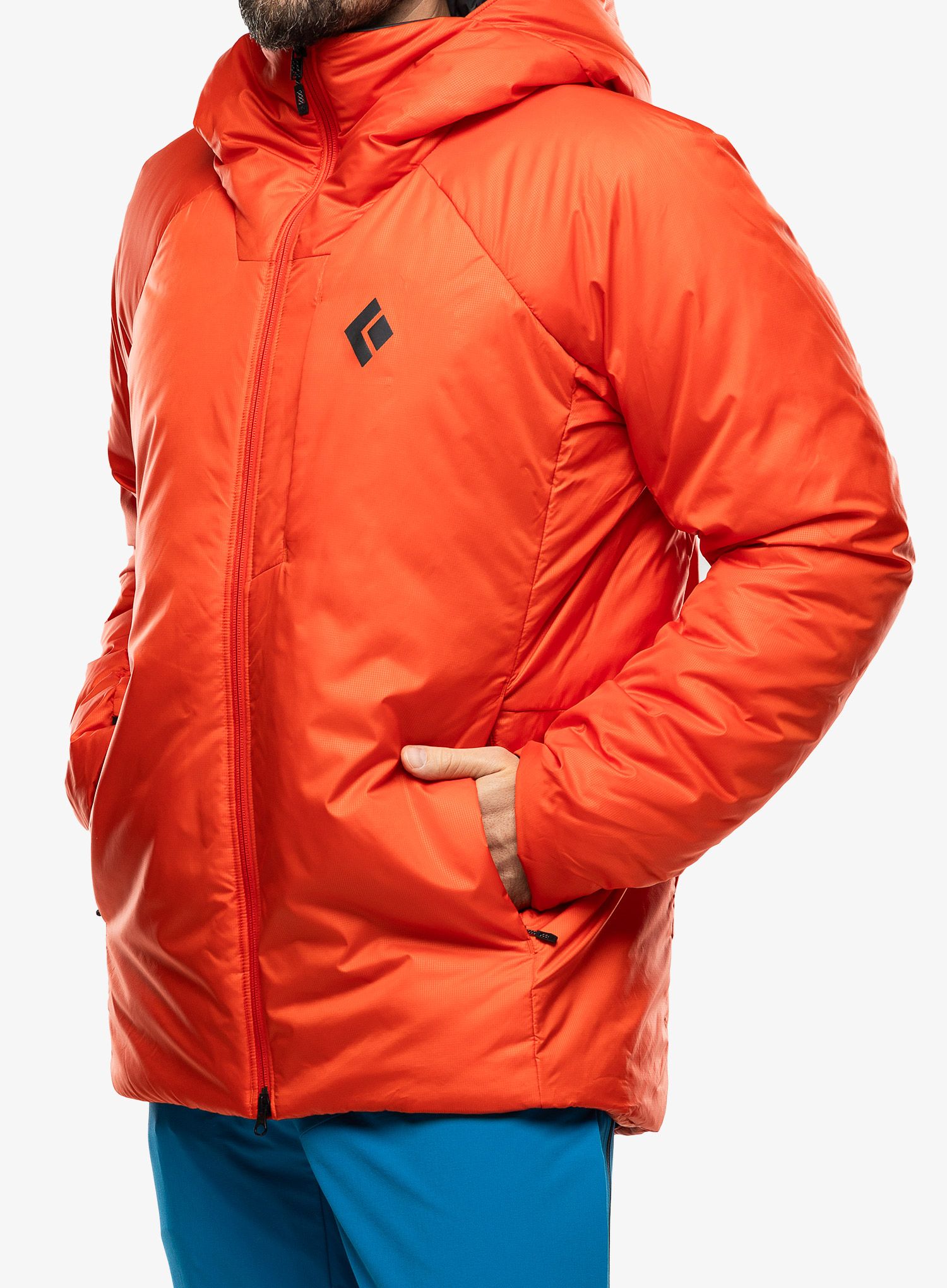Sintetična jakna Black Diamond Belay Parka - octane