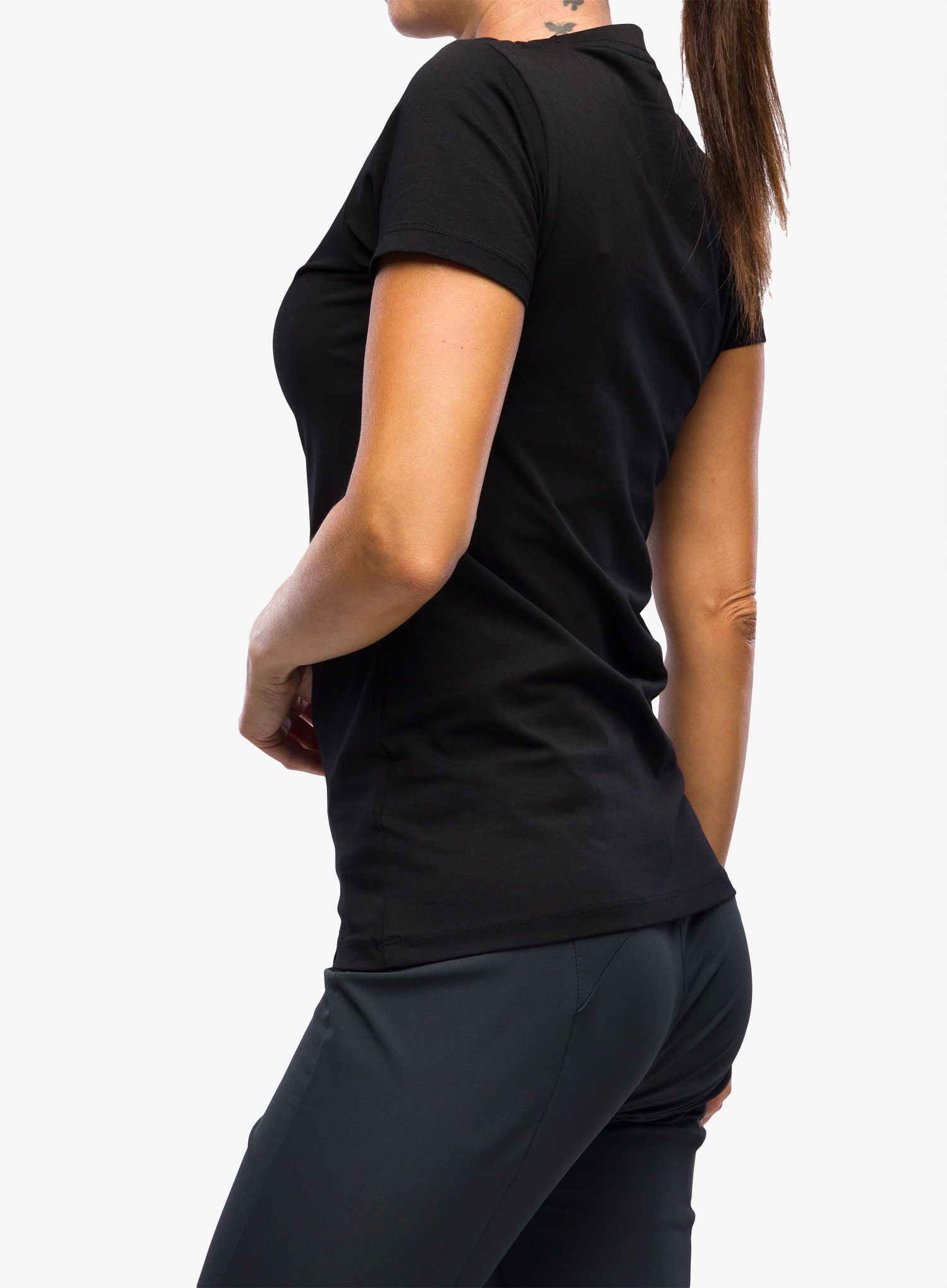 Ženska majica Black Diamond Chalked Up Tee S/S - black