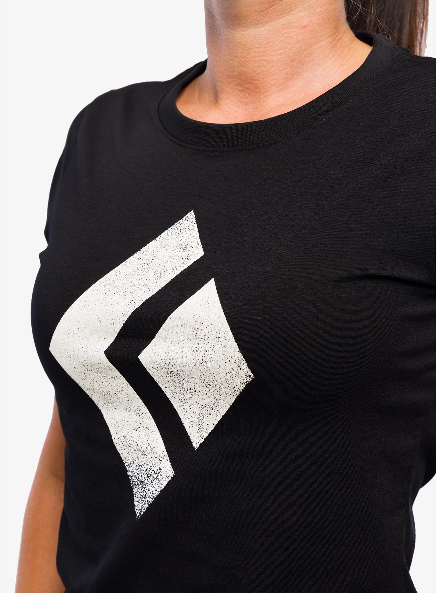 Ženska majica Black Diamond Chalked Up Tee S/S - black