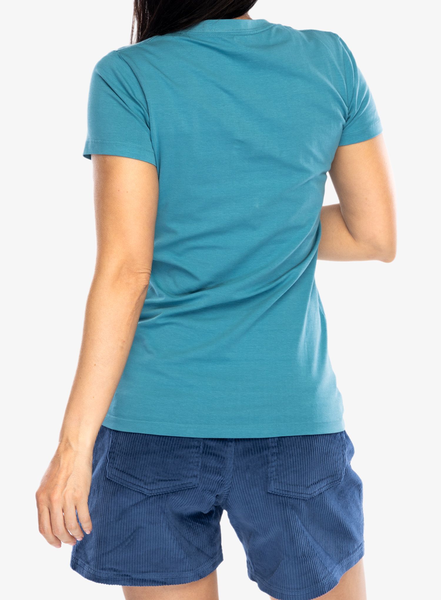 Ženska majica Black Diamond Chalked Up Tee S/S - cerulean blue