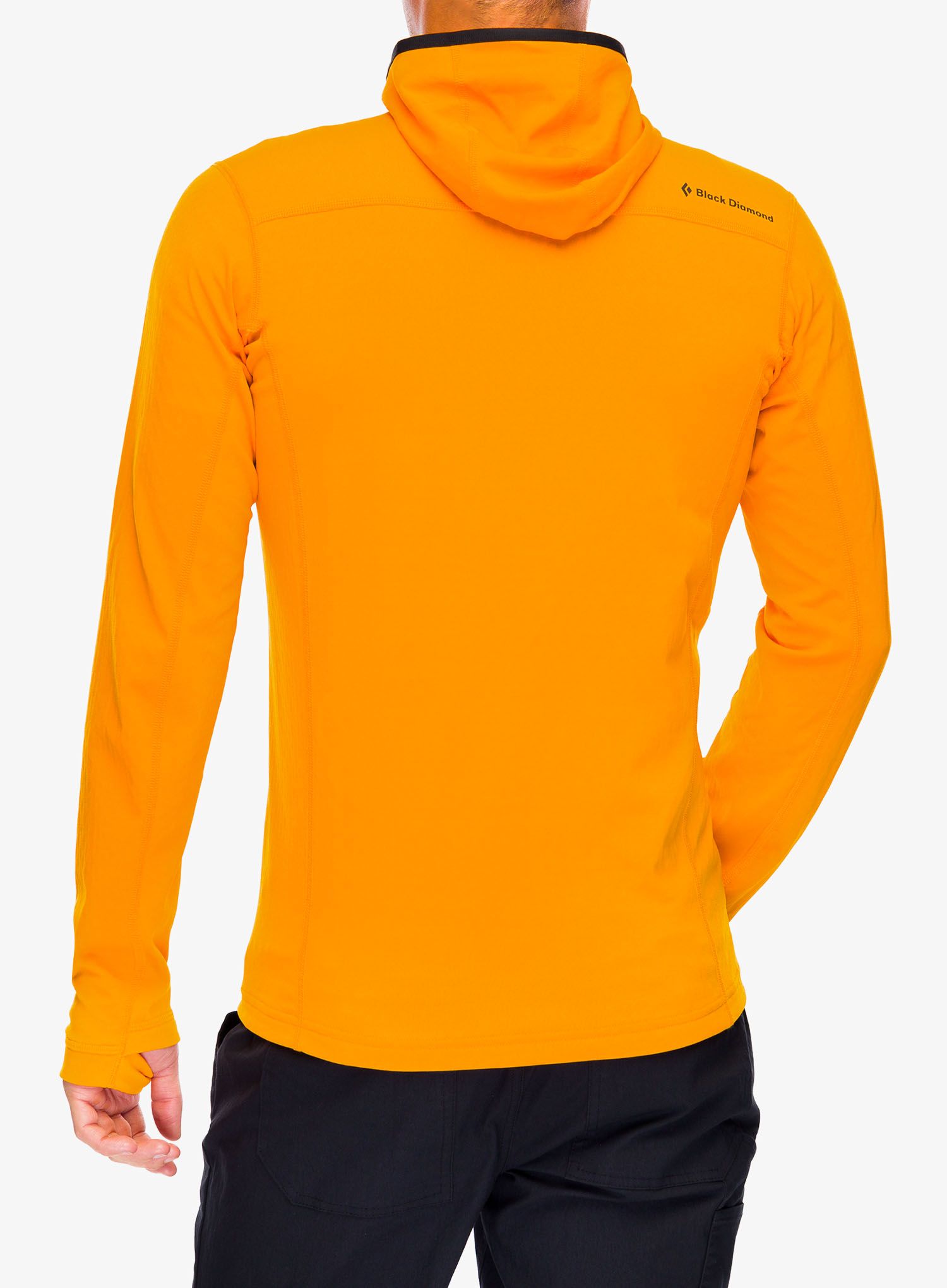 Jopica s kapuco Black Diamond Coefficient Hoody - bd orange
