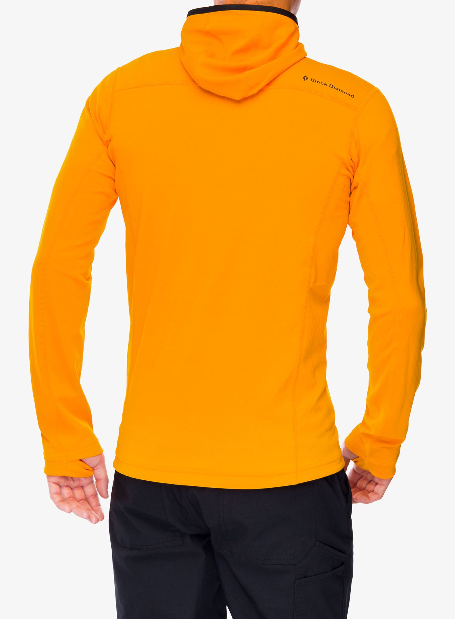 Jopica s kapuco Black Diamond Coefficient Hoody - bd orange