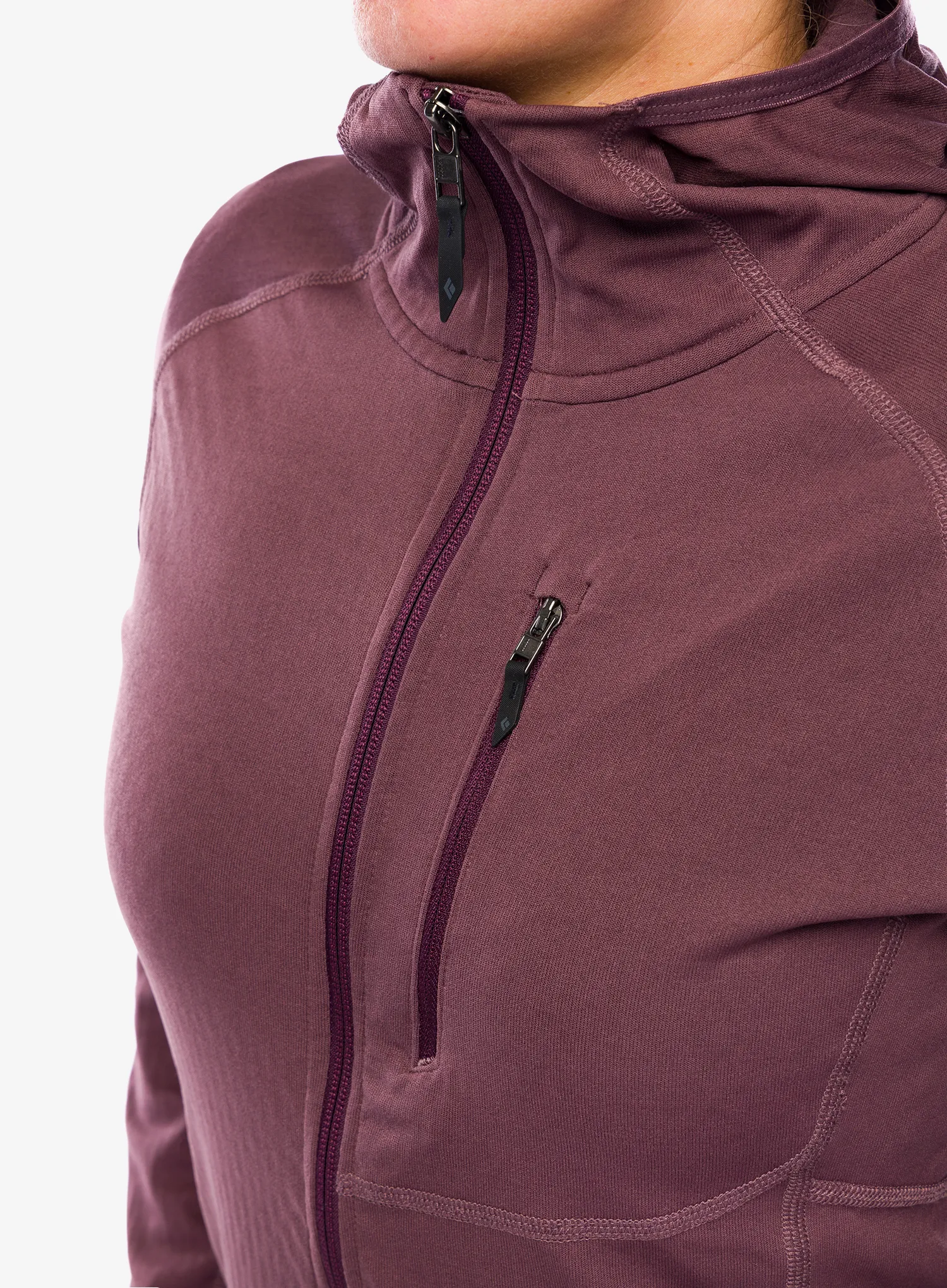 Ženski flis Black Diamond Coefficient Hoody - fig