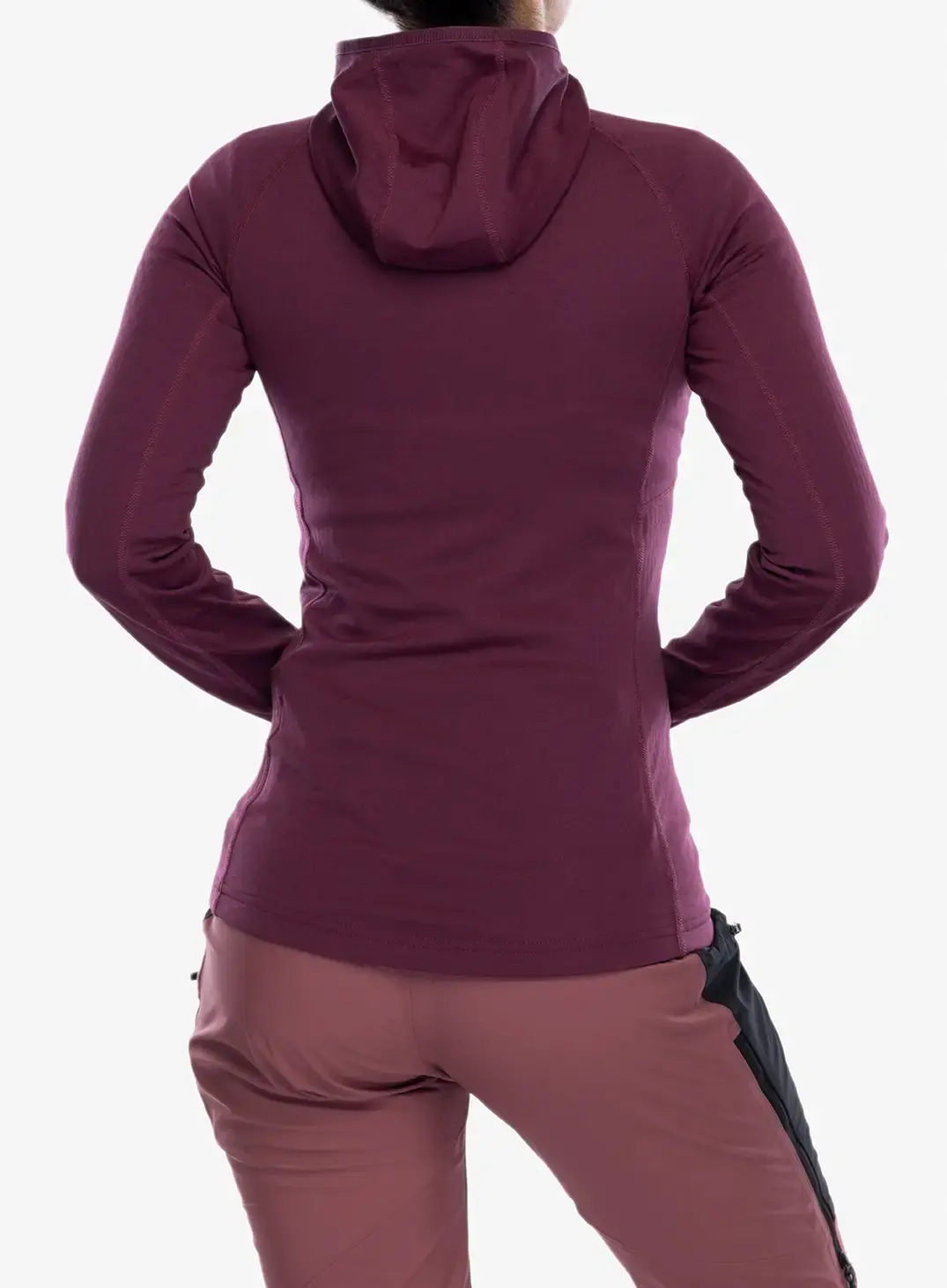 Ženska jopa s kapuco Black Diamond Coefficient QZ Hoody - blackberry
