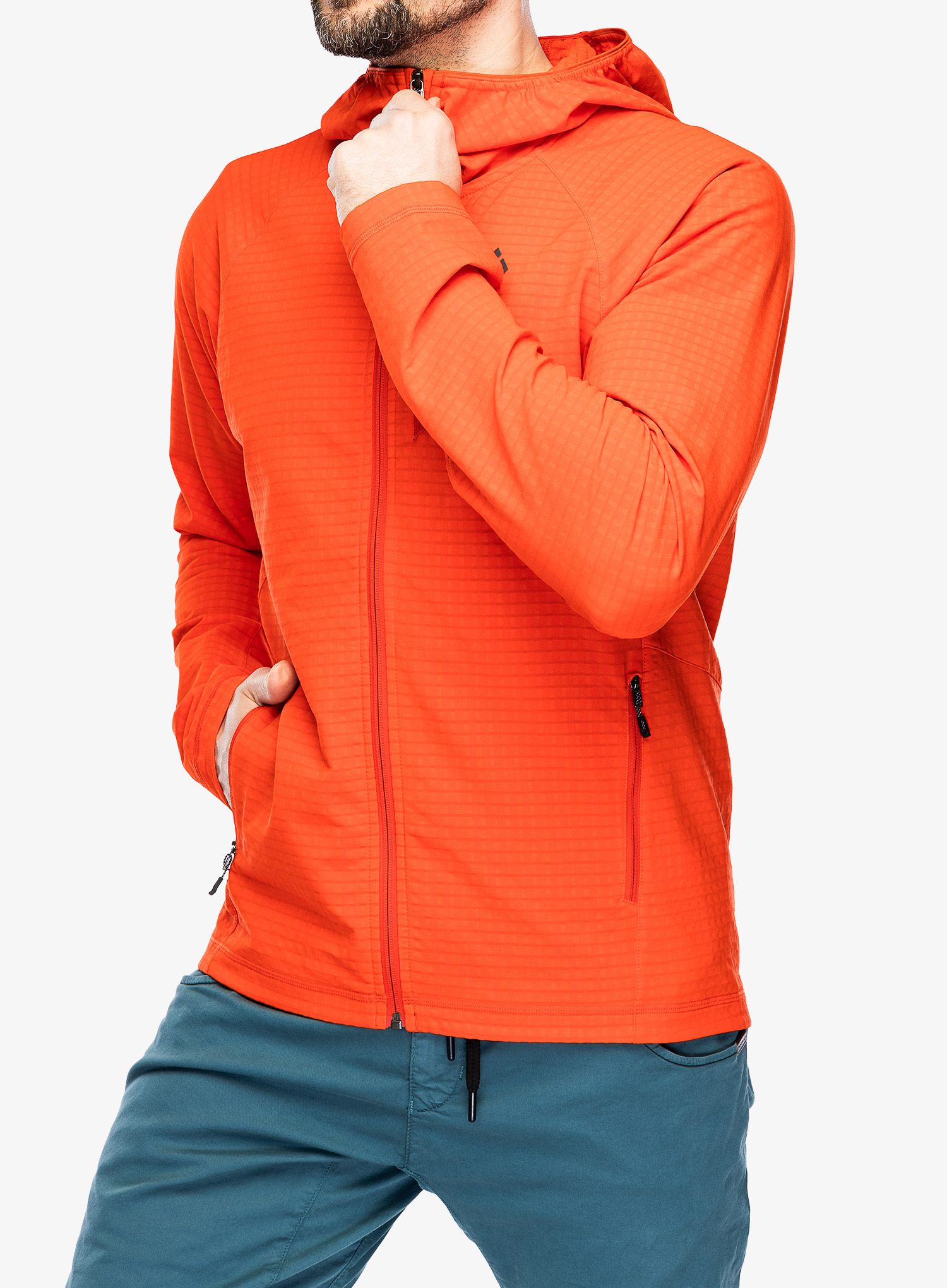 Flis Black Diamond Coefficient Storm FZ Hoody - octane