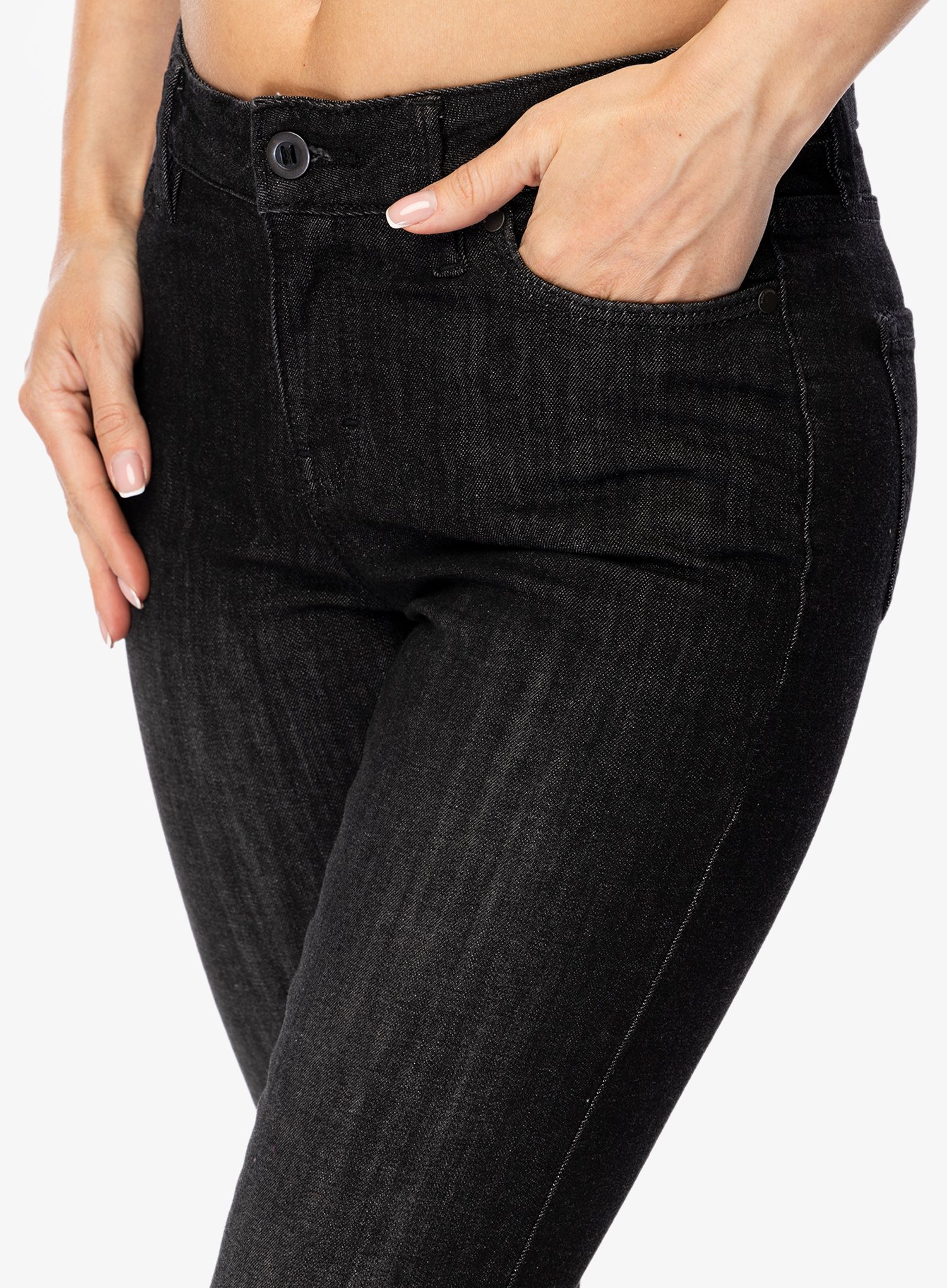 Ženske hlače Black Diamond Crag Denim - black