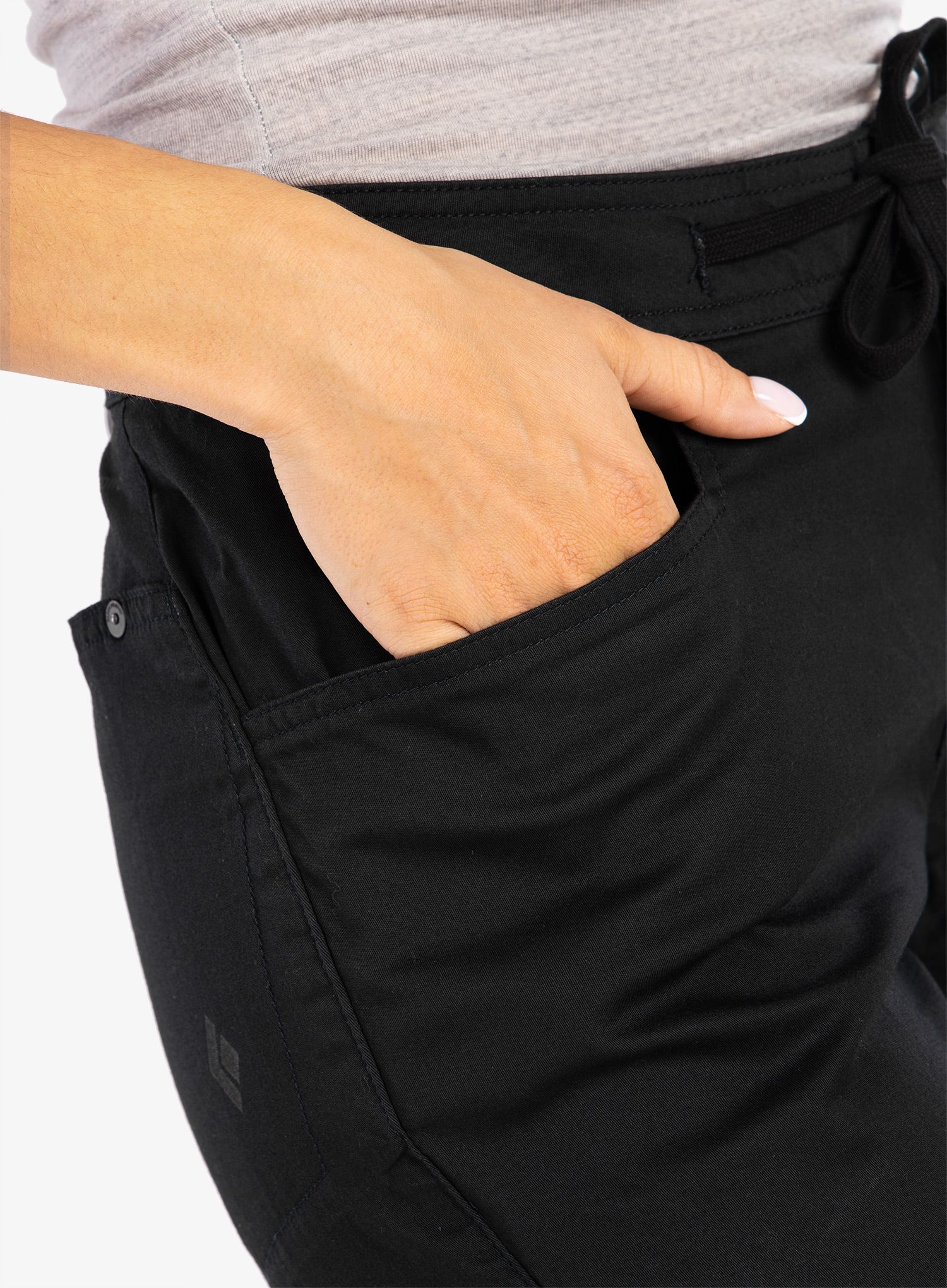 Ženske plezalne hlače Black Diamond Credo Pants - black