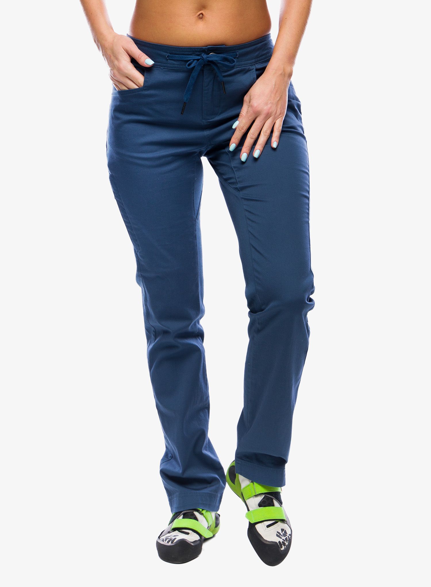 Ženske plezalne hlače Black Diamond Credo Pants - ink blue