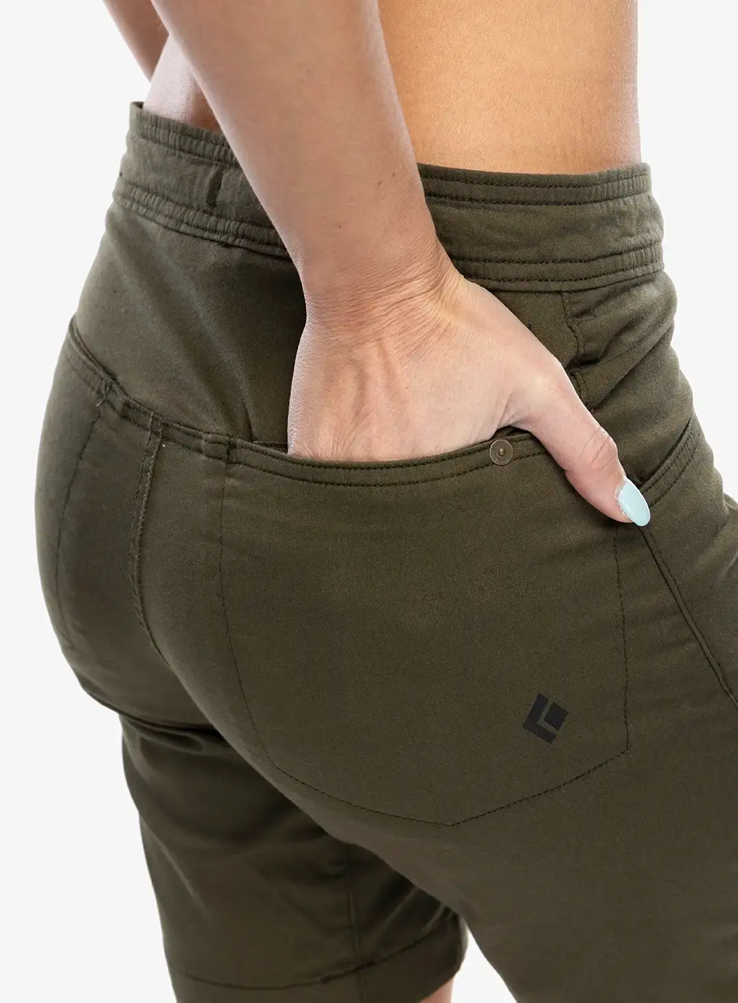 Ženske plezalne kratke hlače Black Diamond Credo Shorts - sergeant