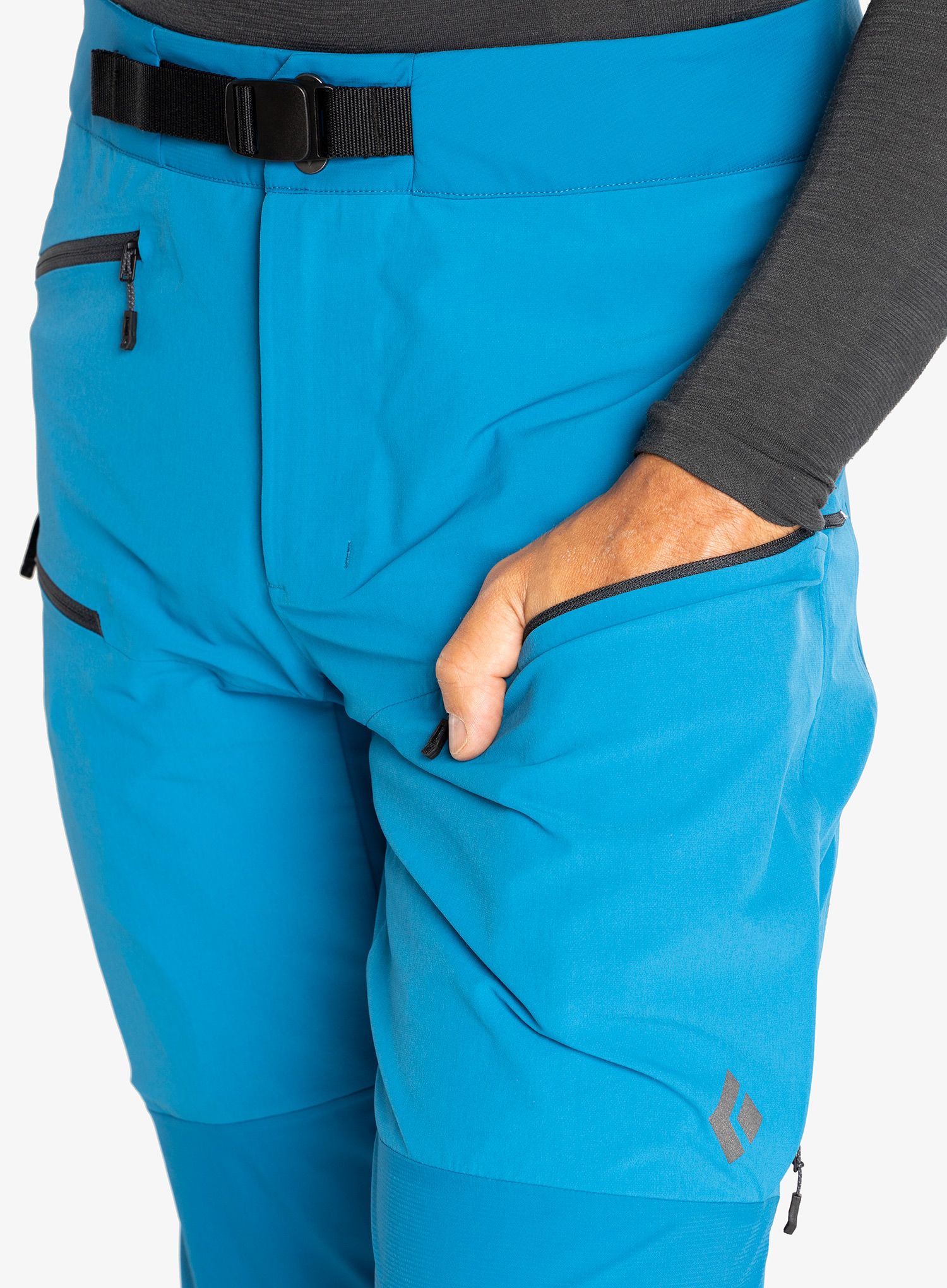 Hlače Black Diamond Dawn Patrol Hybrid Pants - kingfisher