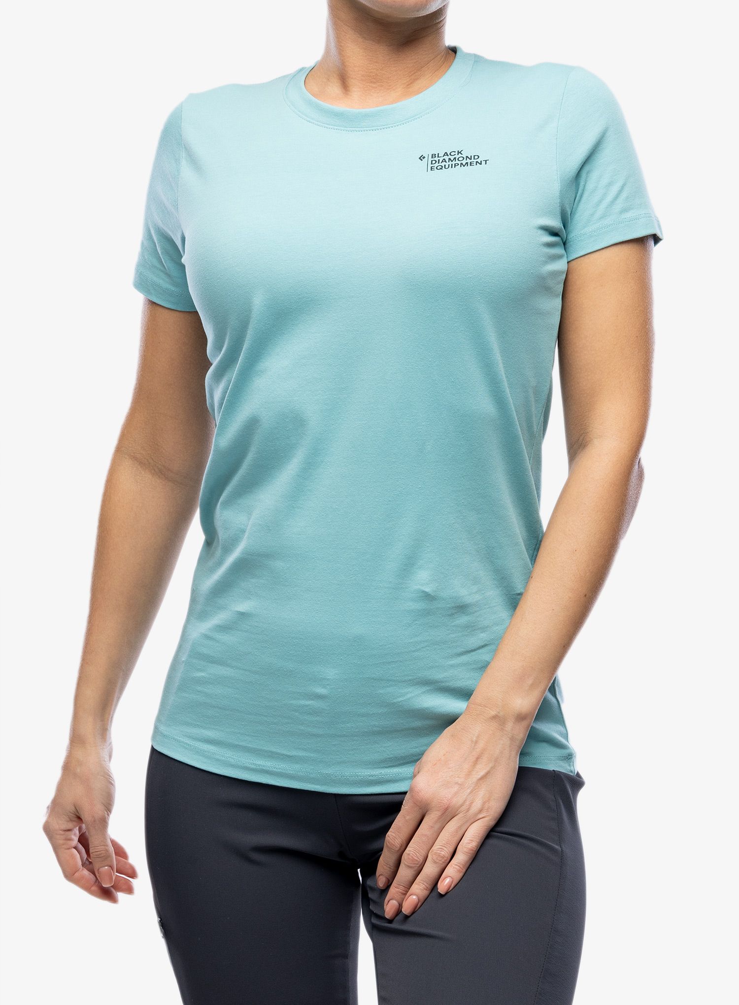 Ženska majica Black Diamond Desert To Mountain SS Tee - coastal blue