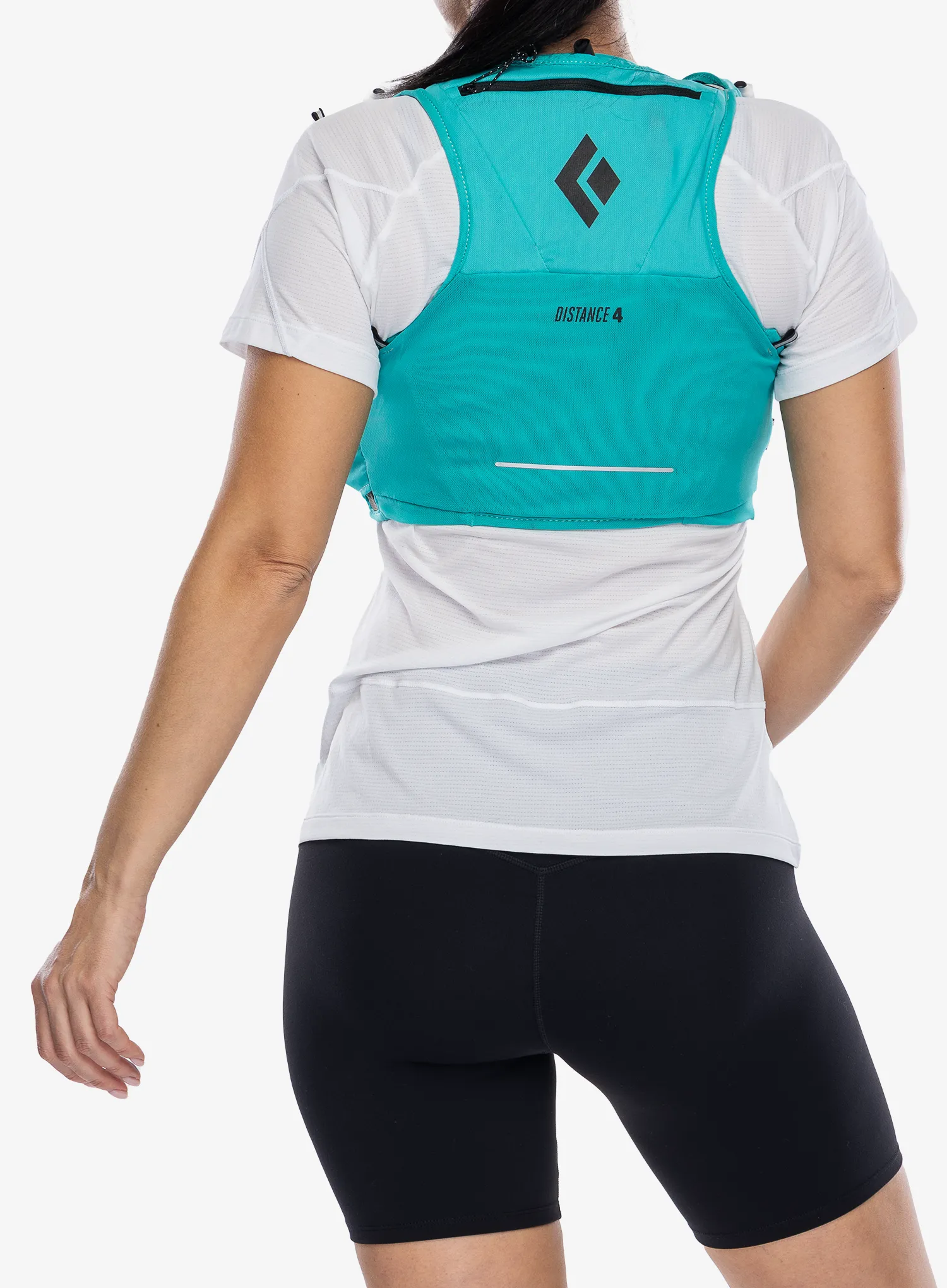 Ženski tekaški brezrokavnik Black Diamond Distance 4 Hydration Vest - dark patina/patina