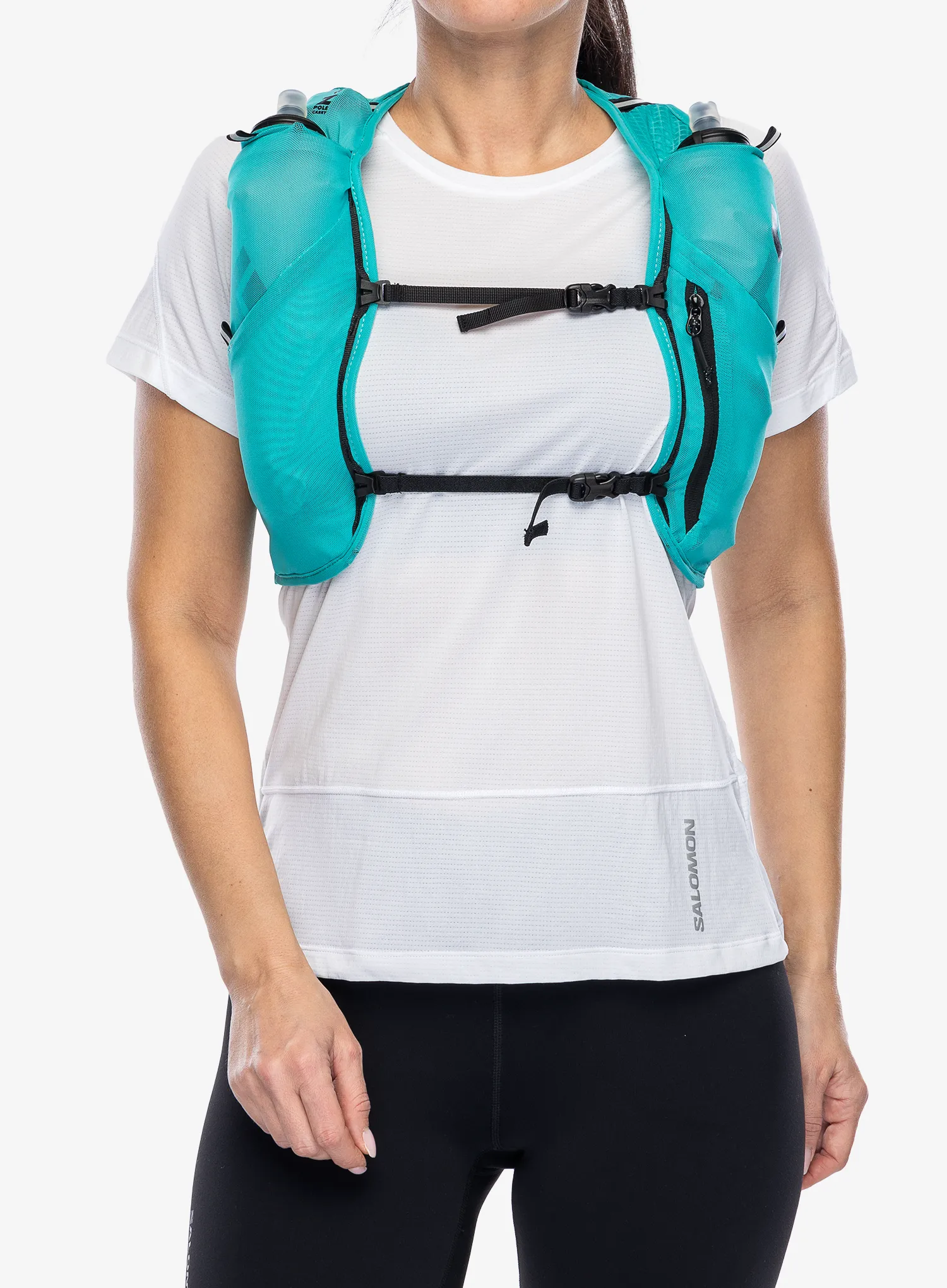 Ženski tekaški brezrokavnik Black Diamond Distance 4 Hydration Vest - dark patina/patina