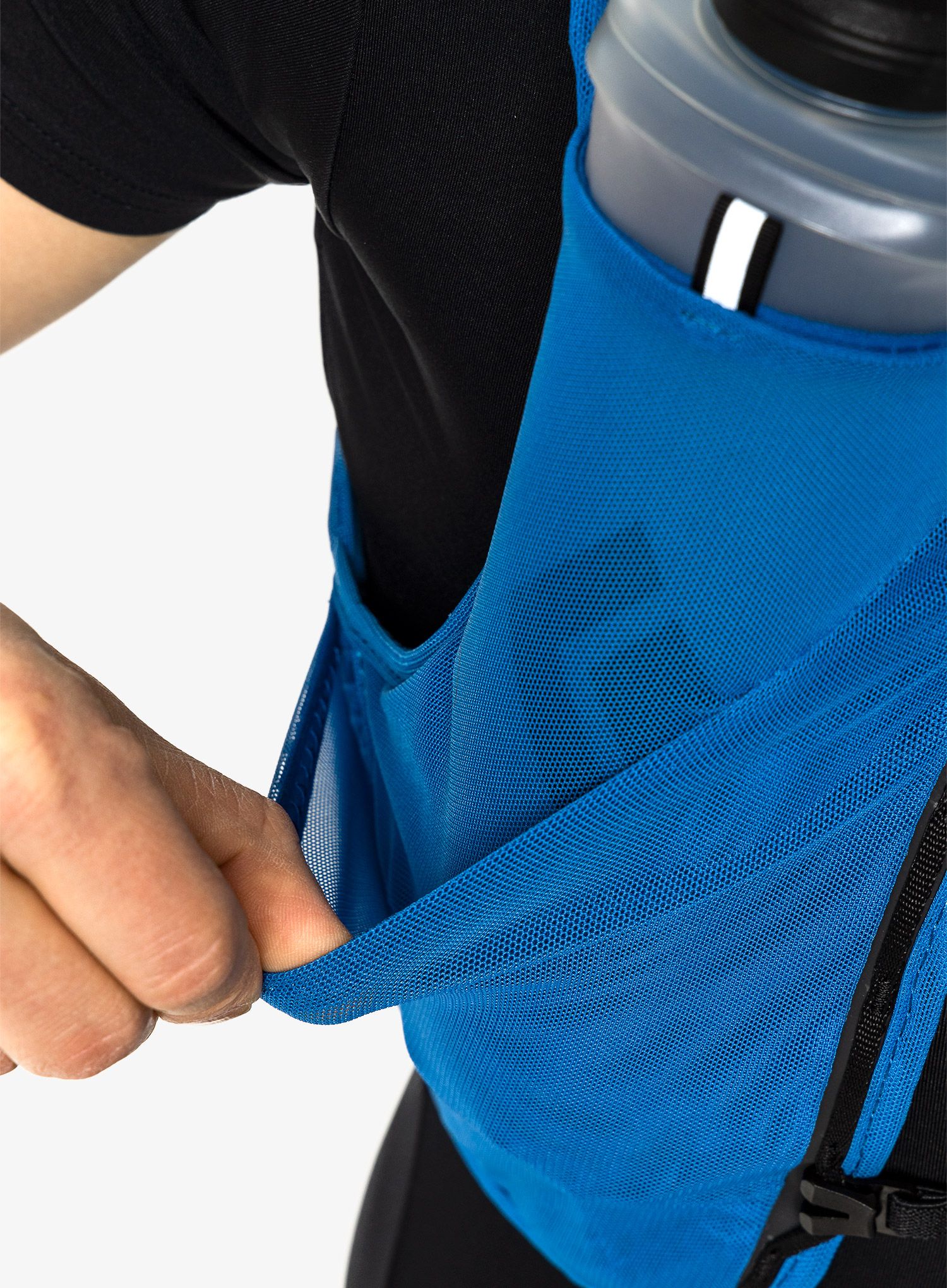 Tekaški brezrokavnik Black Diamond Distance 4 Hydration Vest - ultra blue