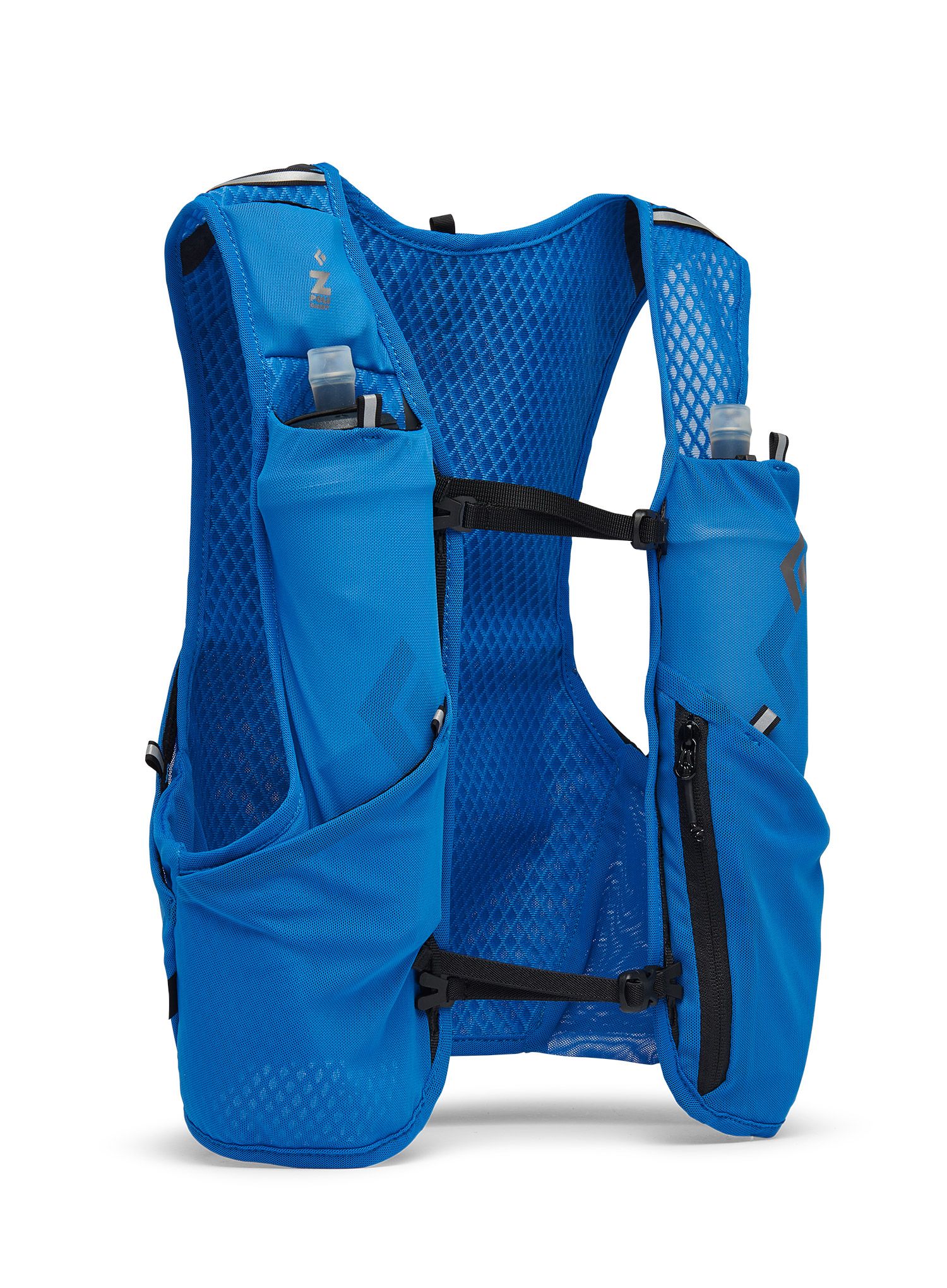 Tekaški brezrokavnik Black Diamond Distance 4 Hydration Vest - ultra blue