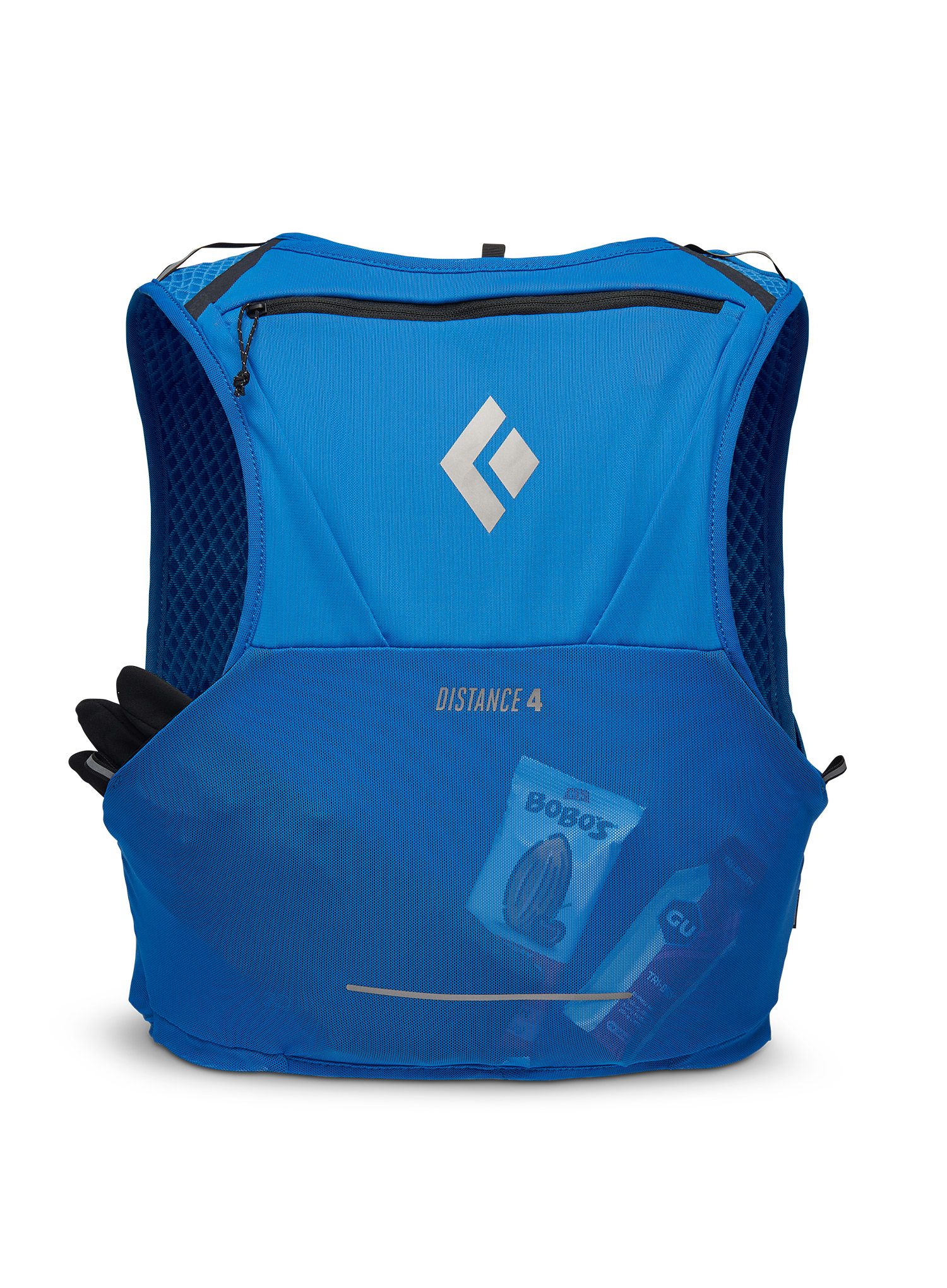 Tekaški brezrokavnik Black Diamond Distance 4 Hydration Vest - ultra blue