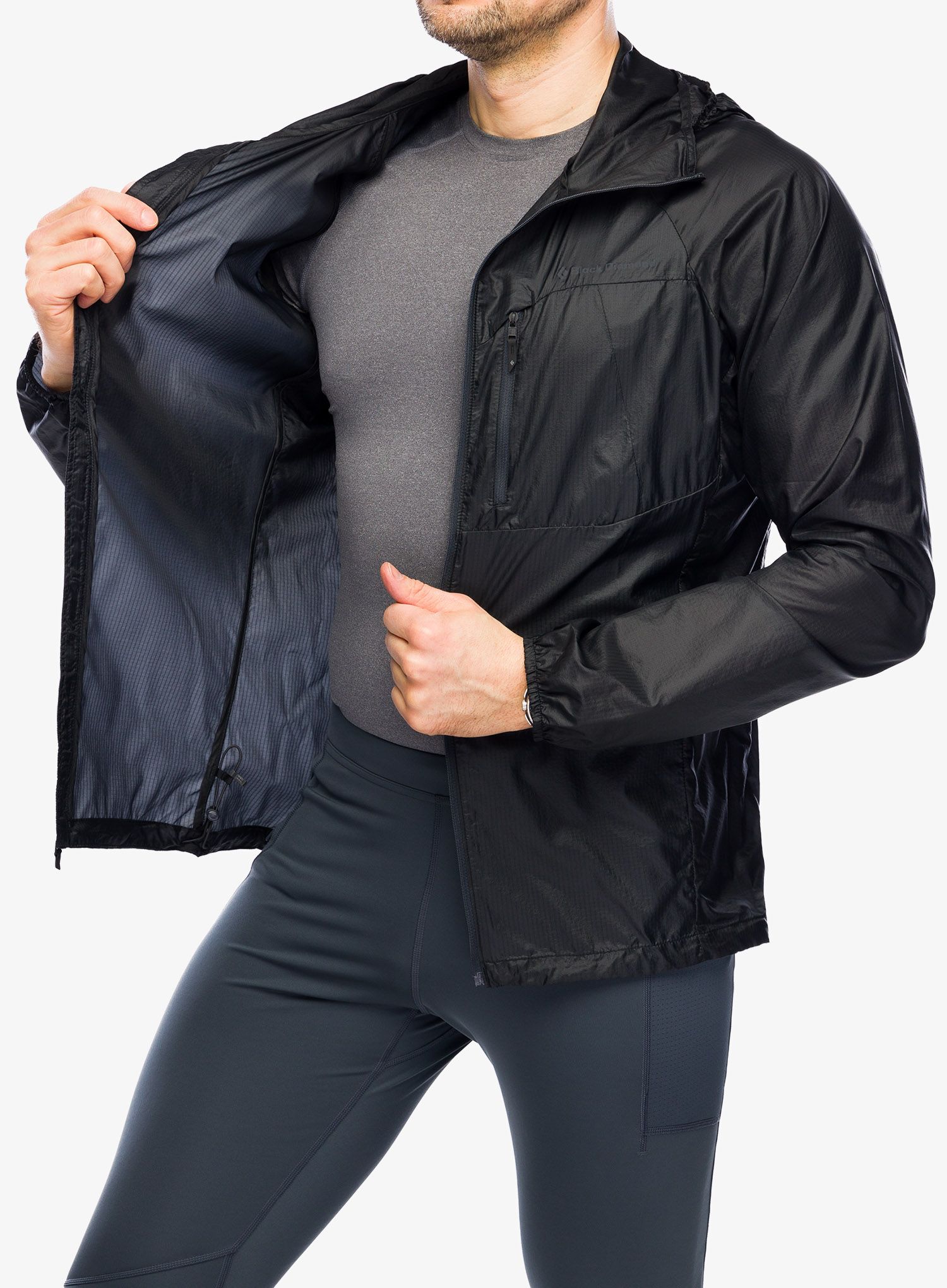 Vetrovka Black Diamond Distance Wind Shell - black
