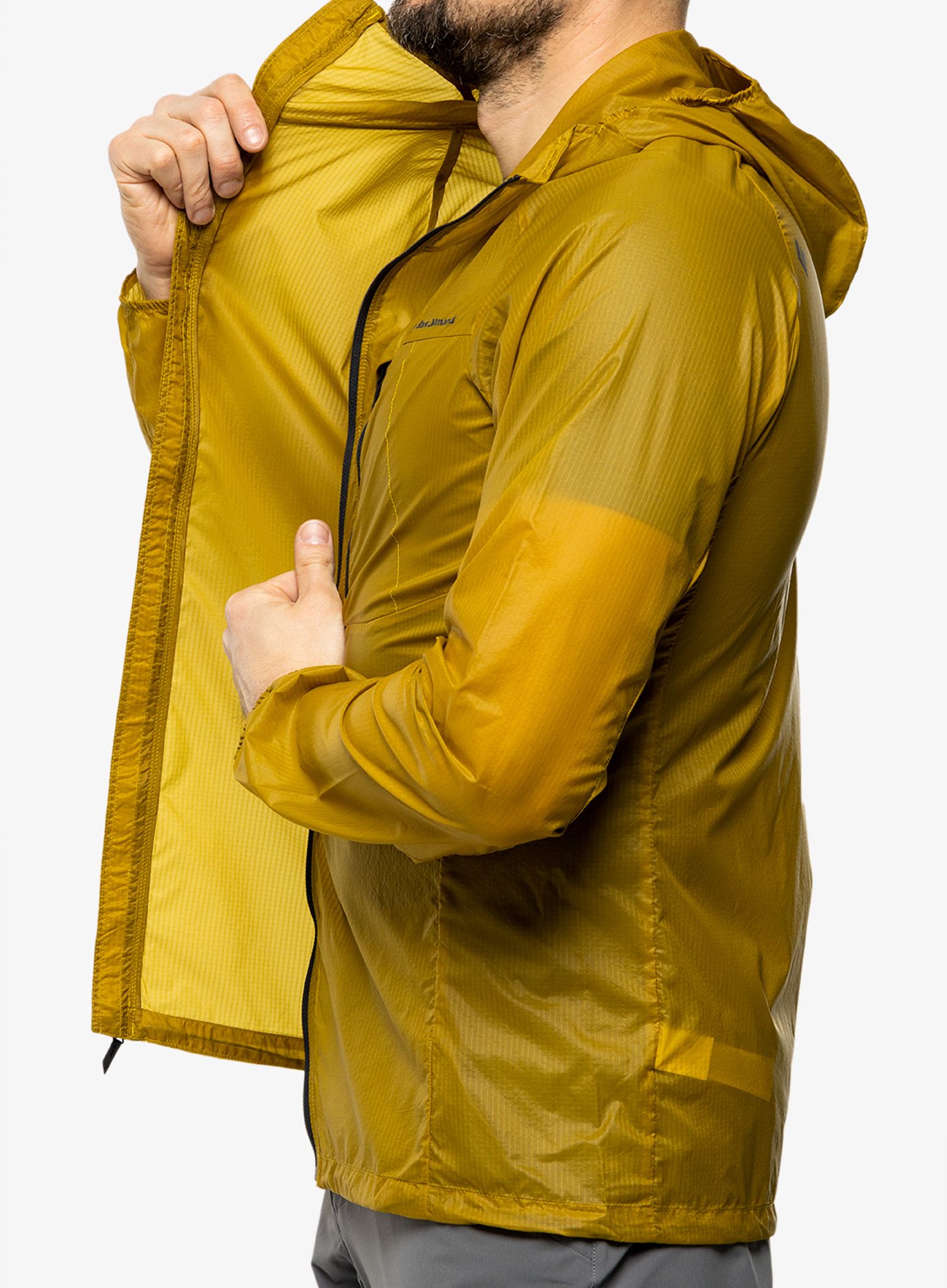 Vetrovka Black Diamond Distance Wind Shell - sulphur
