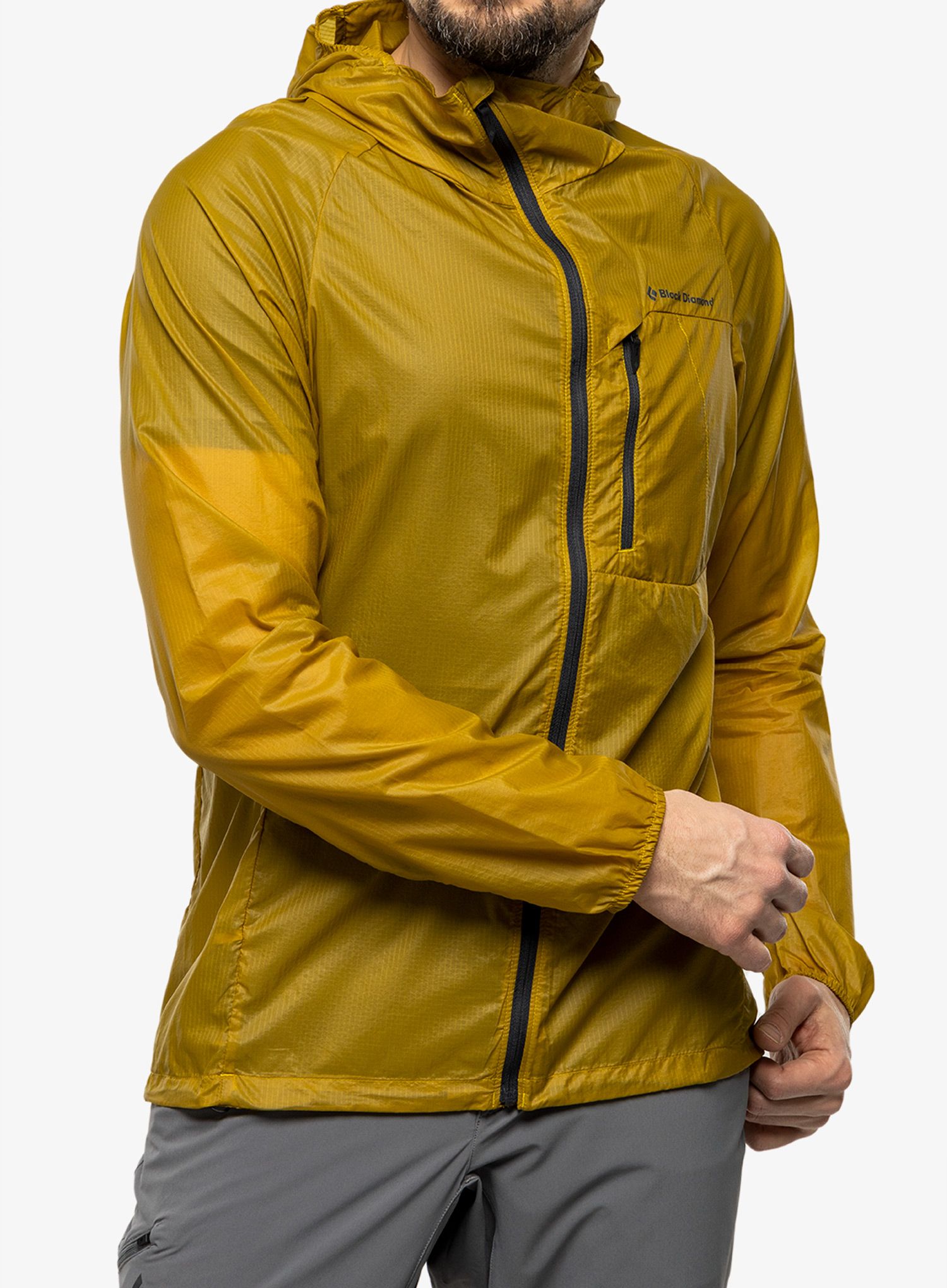 Vetrovka Black Diamond Distance Wind Shell - sulphur