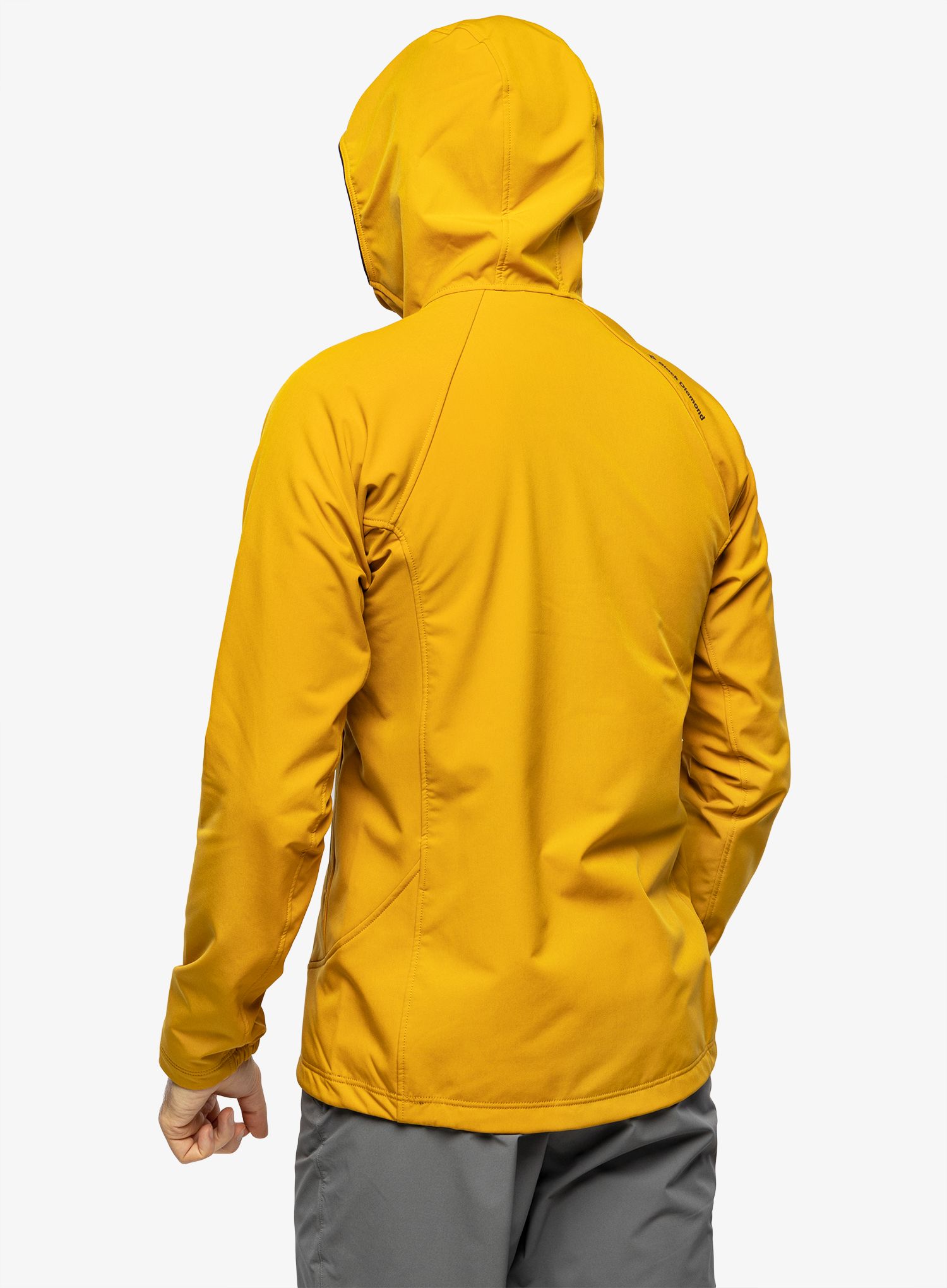 Softshell jakna Black Diamond Element Hoody - amber