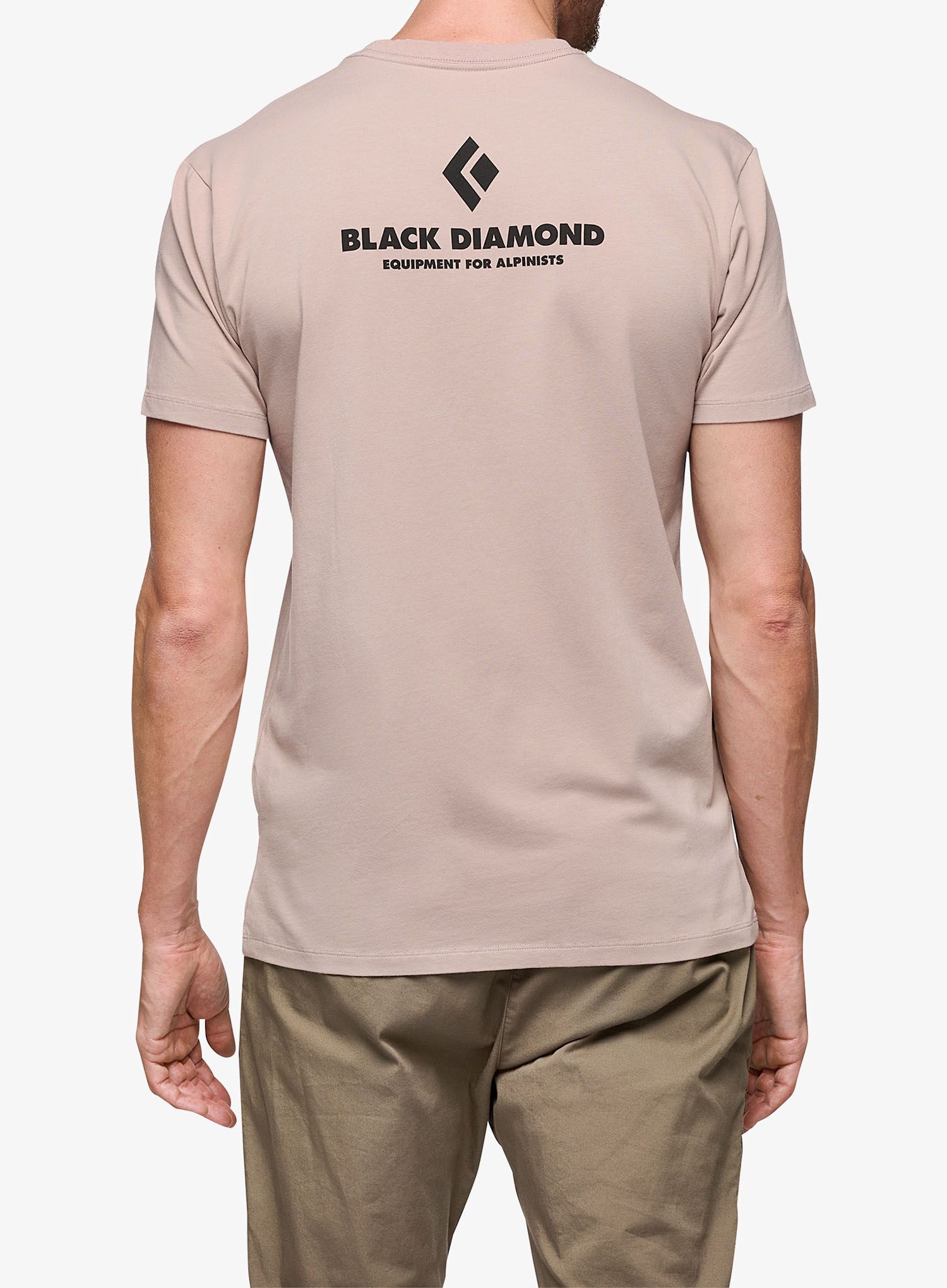 Bombažna majica Black Diamond Equipment For Alpinist Tee - pale mauve