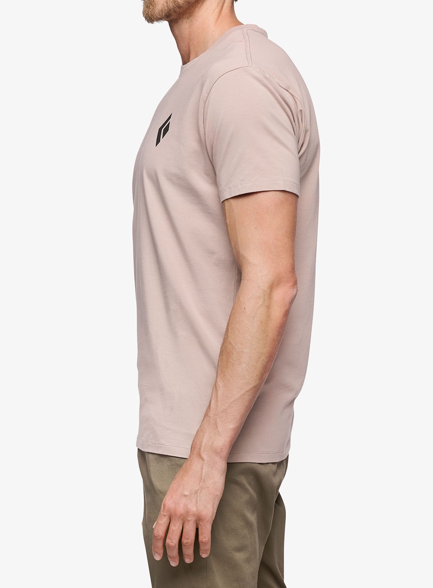 Bombažna majica Black Diamond Equipment For Alpinist Tee - pale mauve