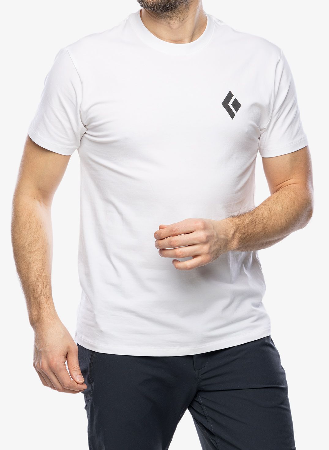 Bombažna majica Black Diamond Equipment For Alpinist Tee - white
