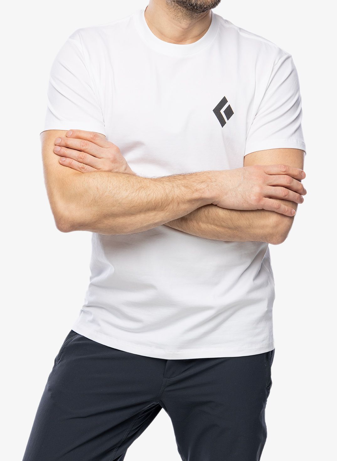 Bombažna majica Black Diamond Equipment For Alpinist Tee - white