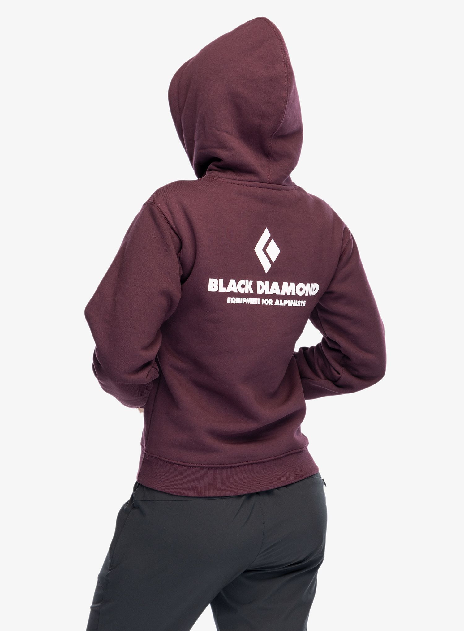 Ženska jopa s kapuco Black Diamond Equipment For Alpinists PO Hoody - bordeaux