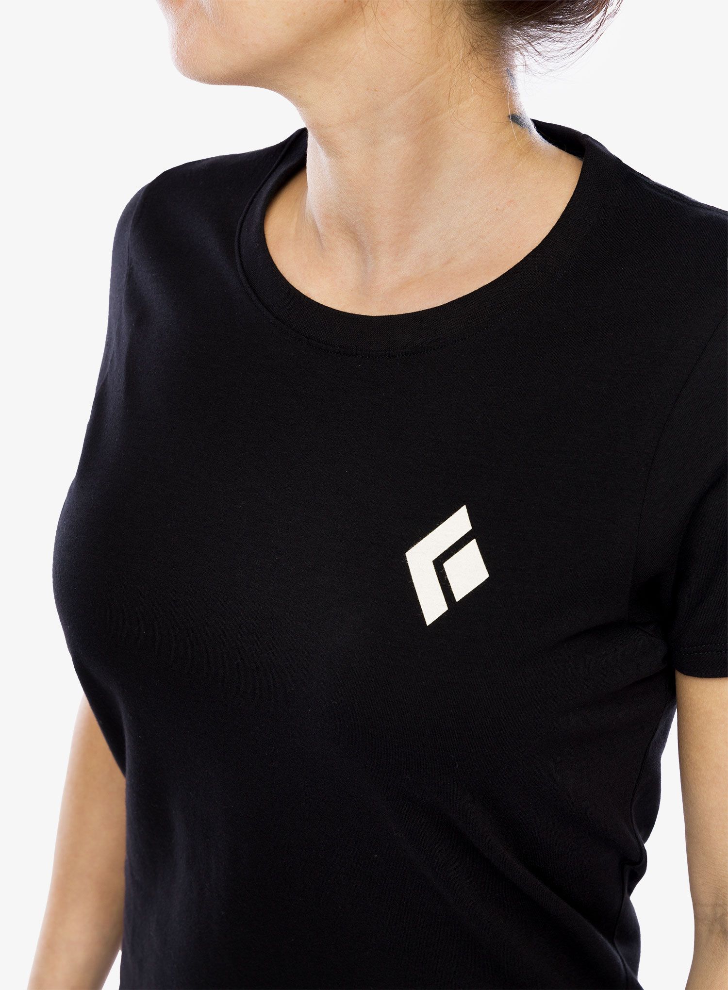 Ženska bombažna majica Black Diamond Equipment For Alpinists SS Tee - black