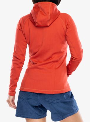 Ženska jopica z zadrgo Black Diamond Factor Hoody - grenadine