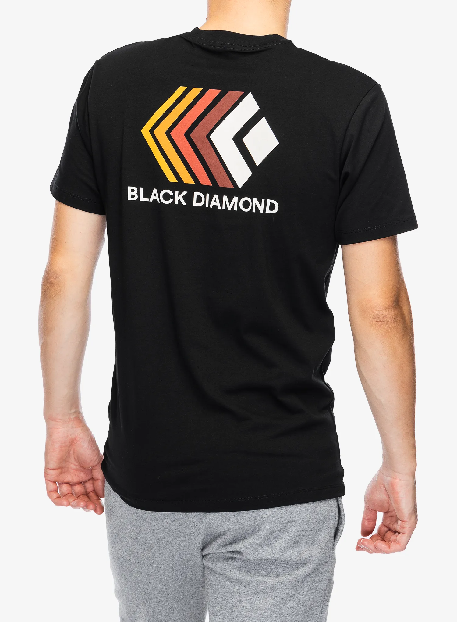 Bombažna majica Black Diamond Faded SS Tee - black