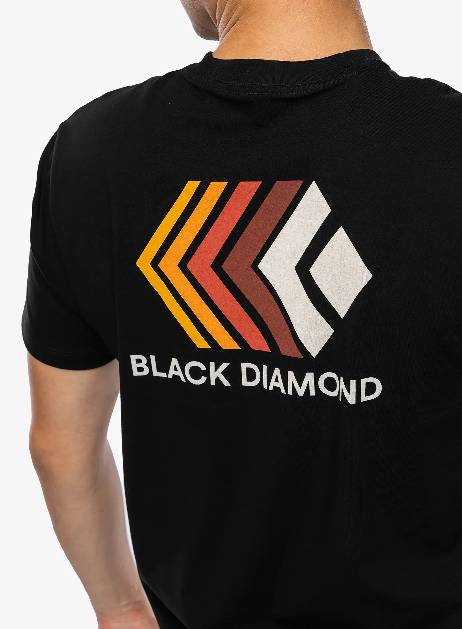 Bombažna majica Black Diamond Faded SS Tee - black