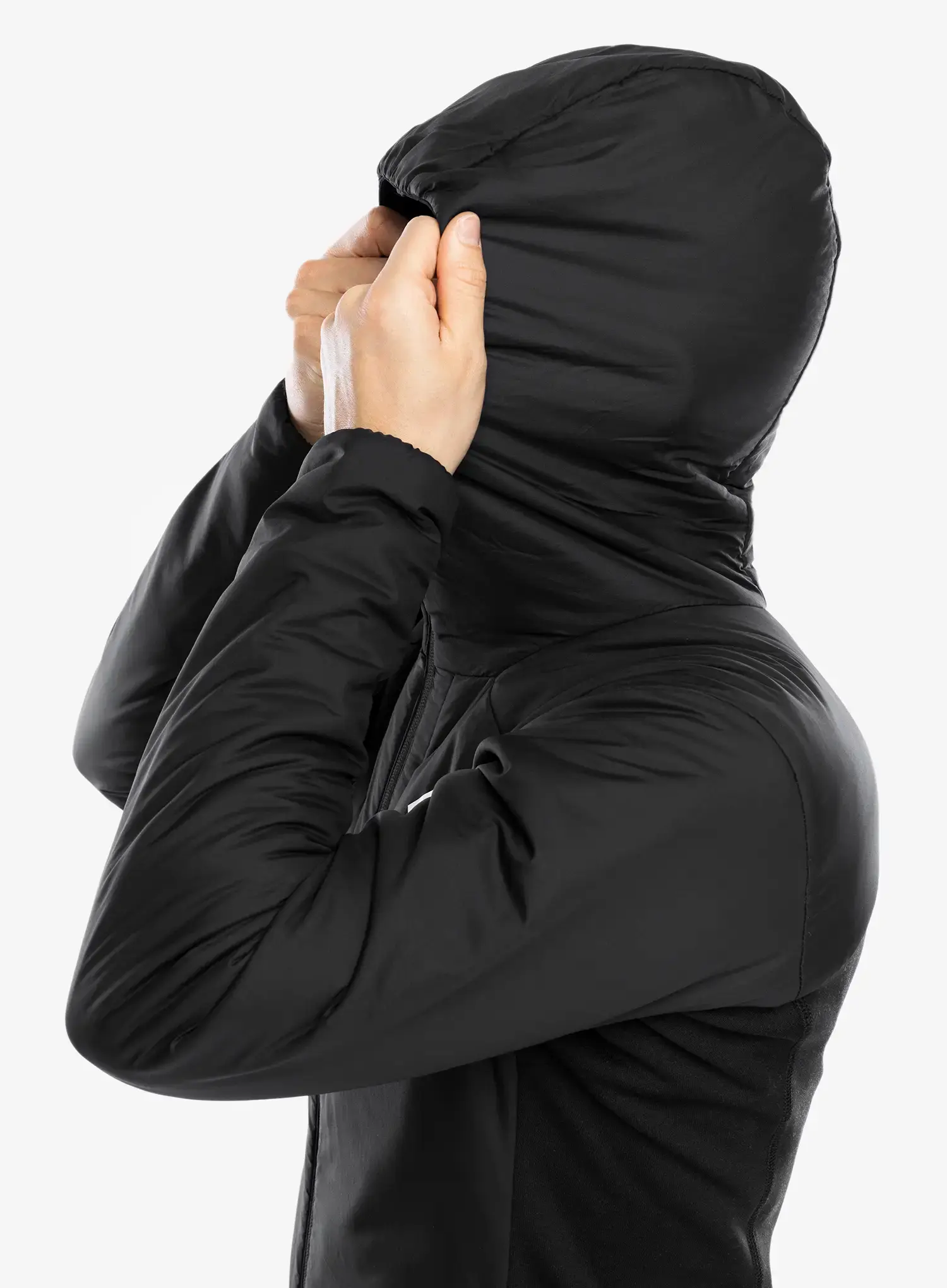 Sintetična jakna Black Diamond First Light Hybrid Hoody - blck/blck