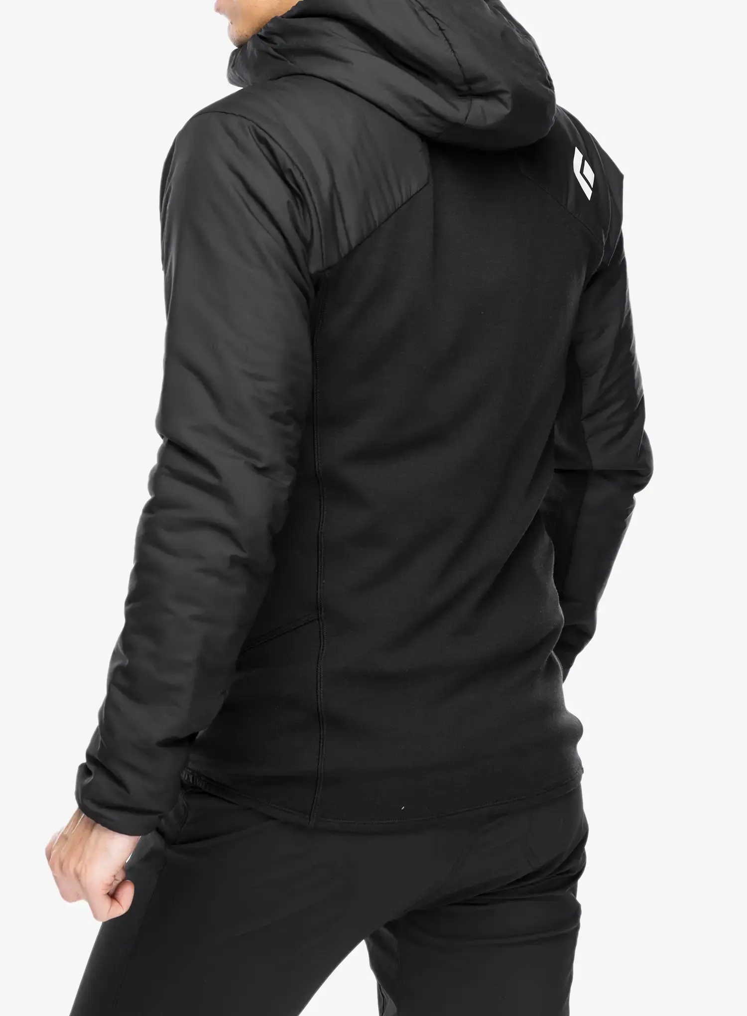 Sintetična jakna Black Diamond First Light Hybrid Hoody - blck/blck