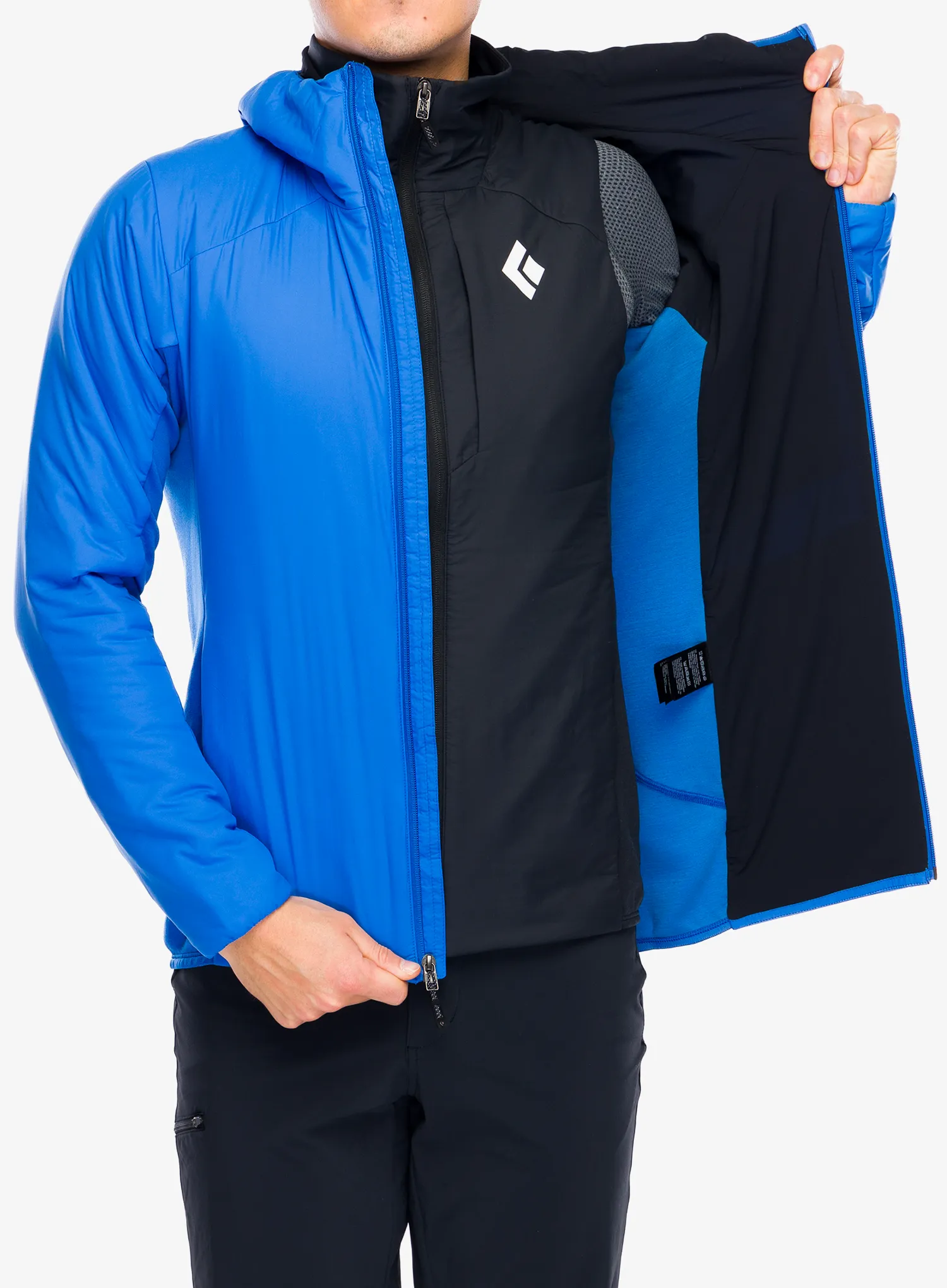 Sintetična jakna Black Diamond First Light Hybrid Hoody - drifter blue