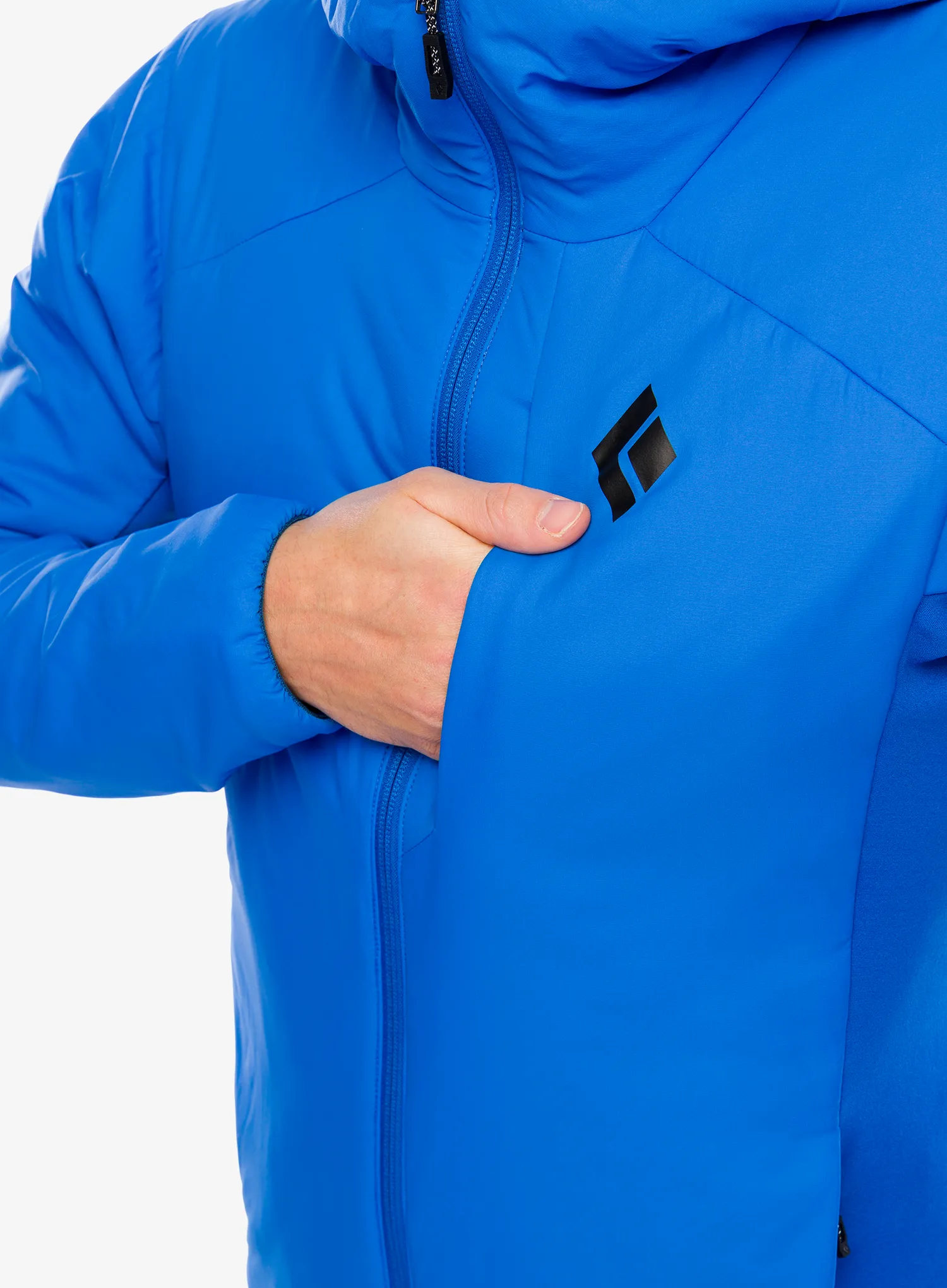 Sintetična jakna Black Diamond First Light Hybrid Hoody - drifter blue