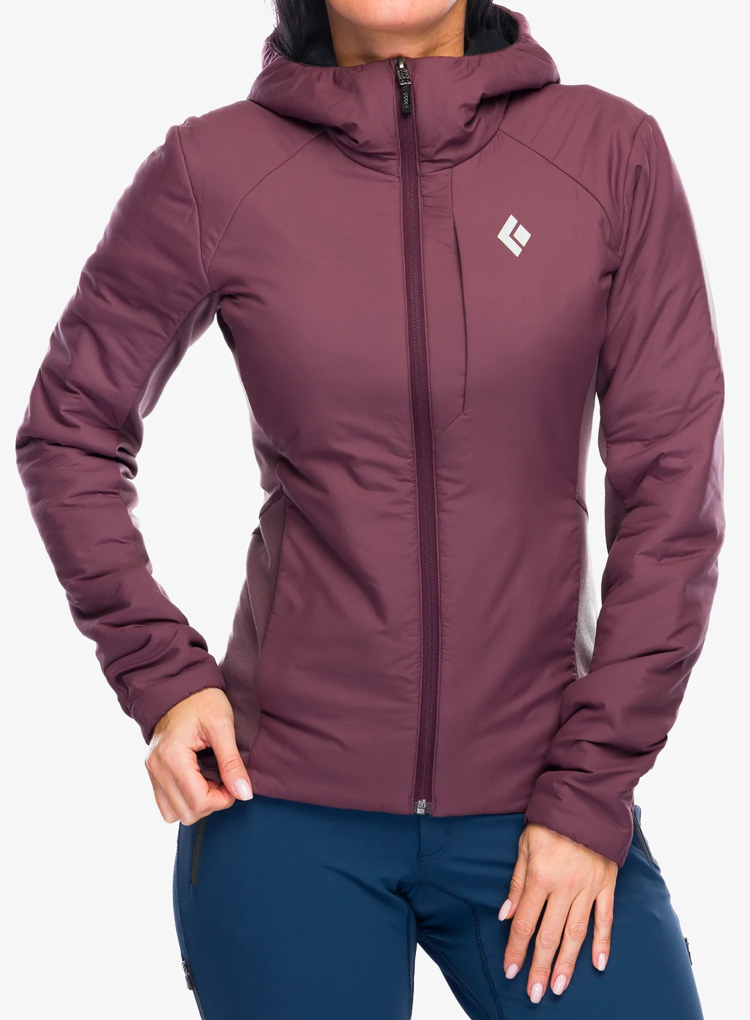 Ženska sintetična jakna Black Diamond First Light Hybrid Hoody - fig