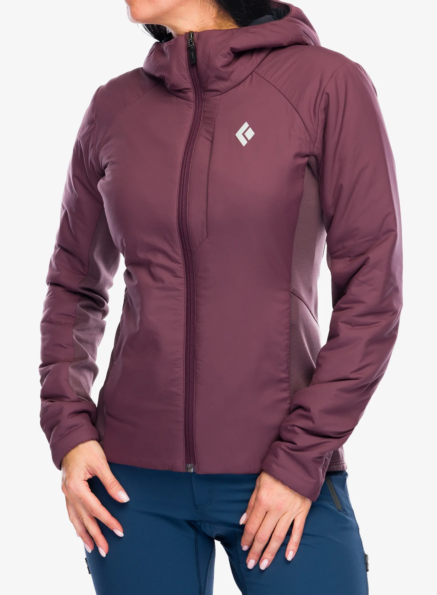 Ženska sintetična jakna Black Diamond First Light Hybrid Hoody - fig