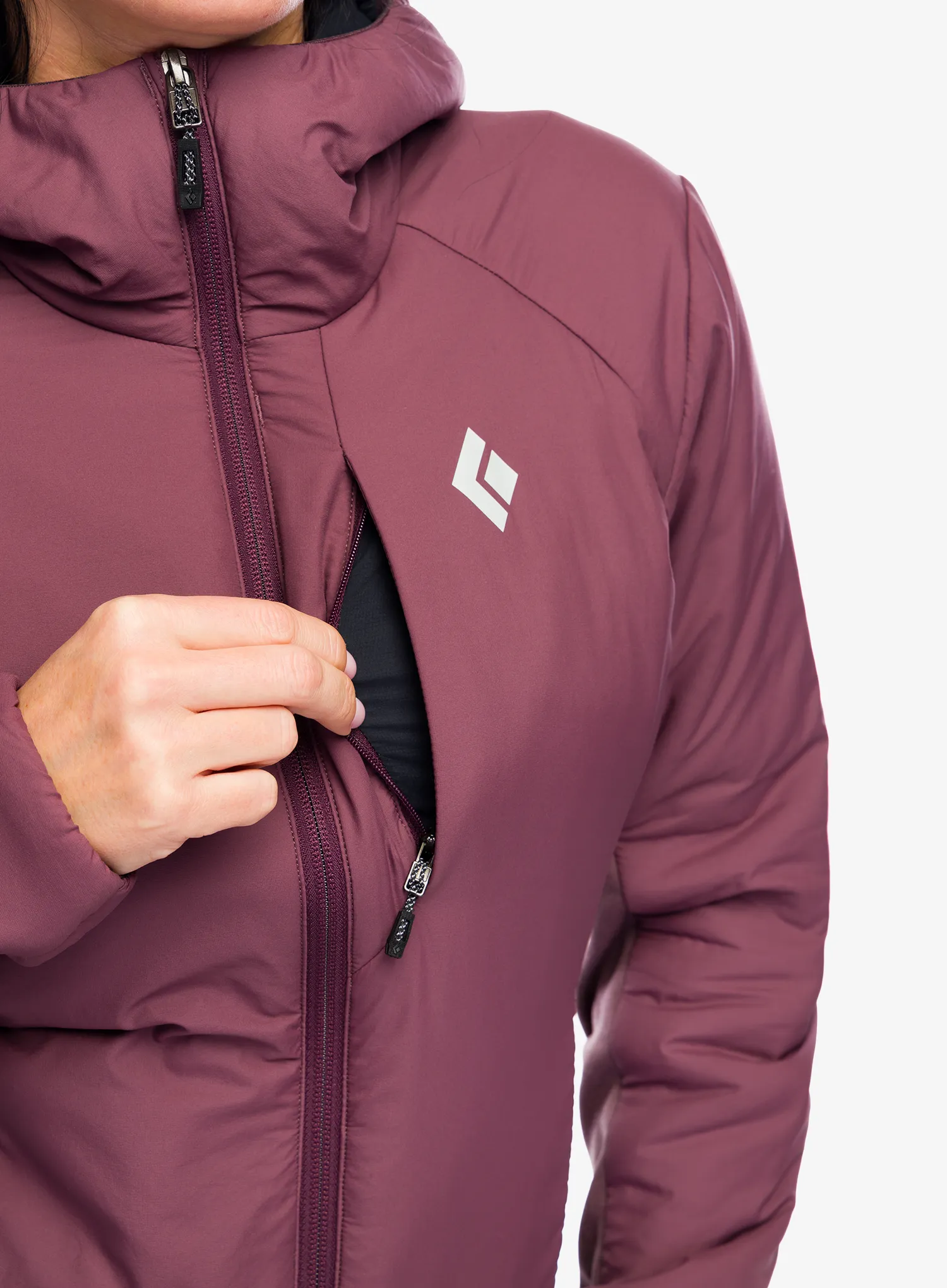 Ženska sintetična jakna Black Diamond First Light Hybrid Hoody - fig