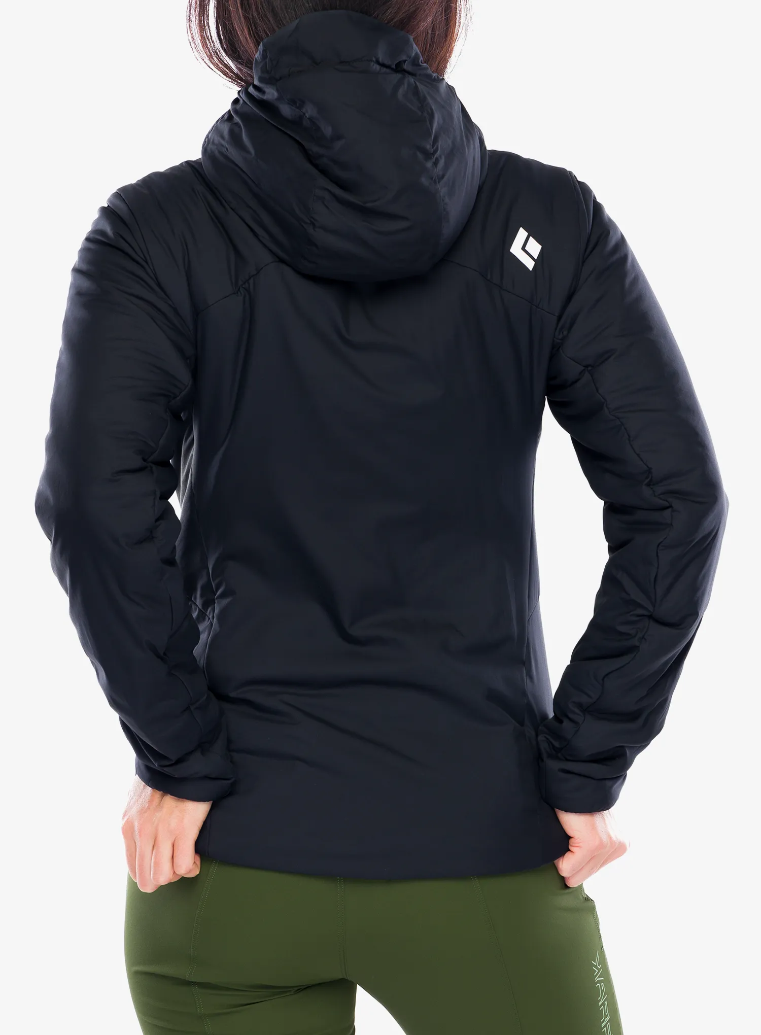 Ženska sintetična jakna Black Diamond First Light Stretch Hoody - blck
