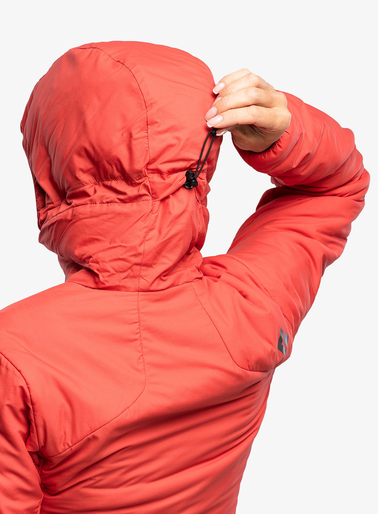 Ženska sintetična jakna Black Diamond First Light Stretch Hoody - coral red