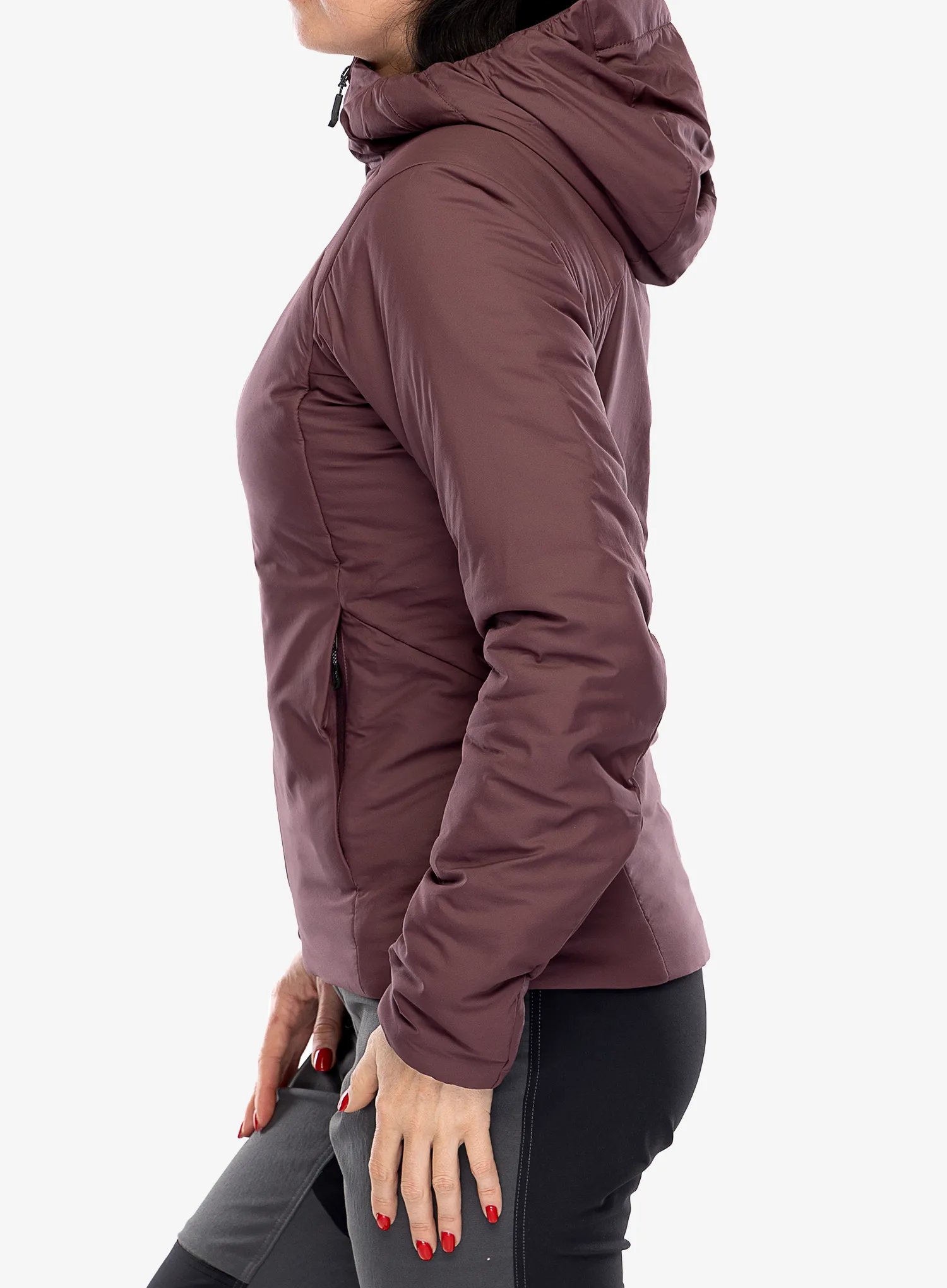 Ženska sintetična jakna Black Diamond First Light Stretch Hoody - fig